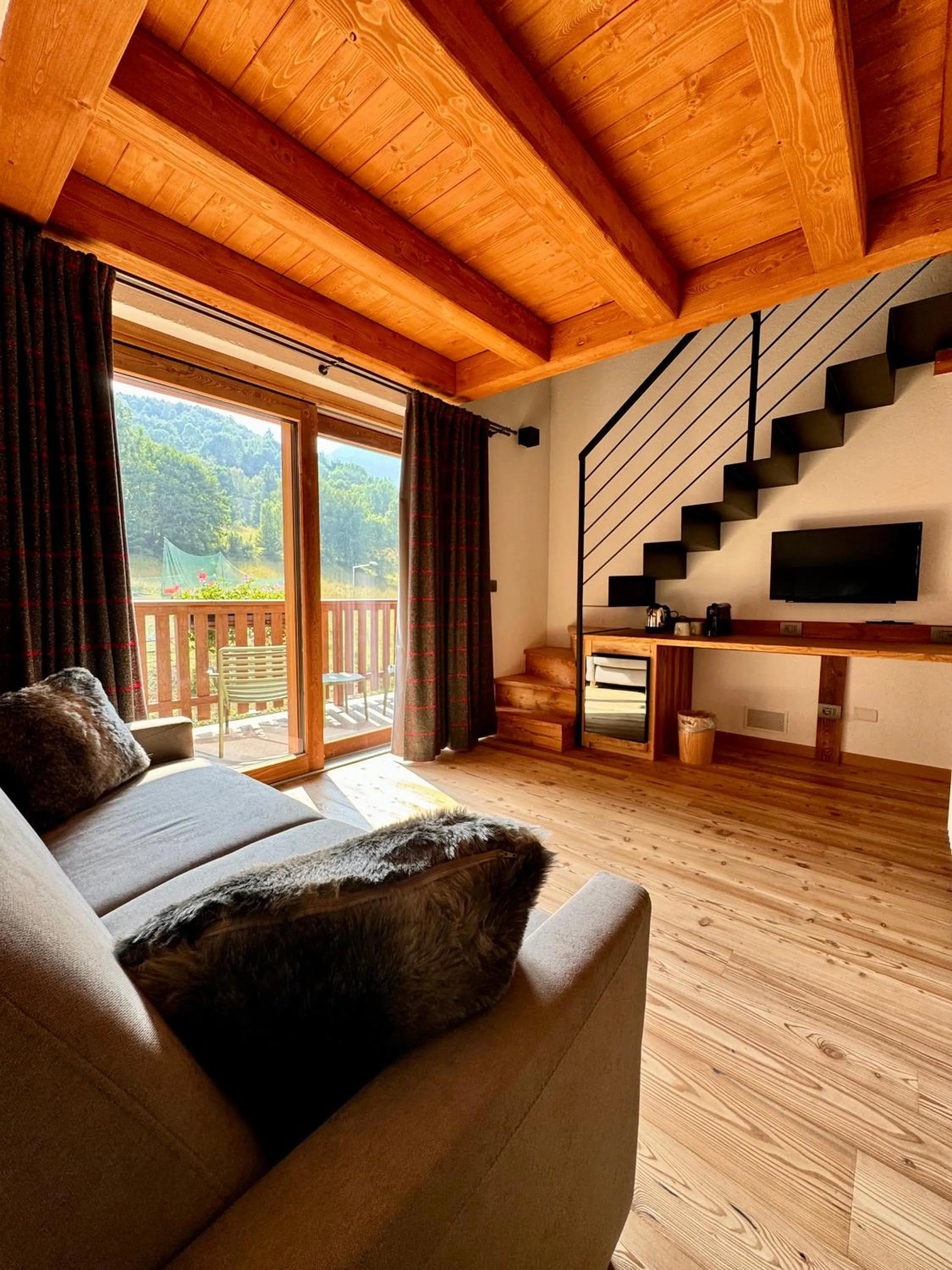 Living room in Hotel Edelweiss