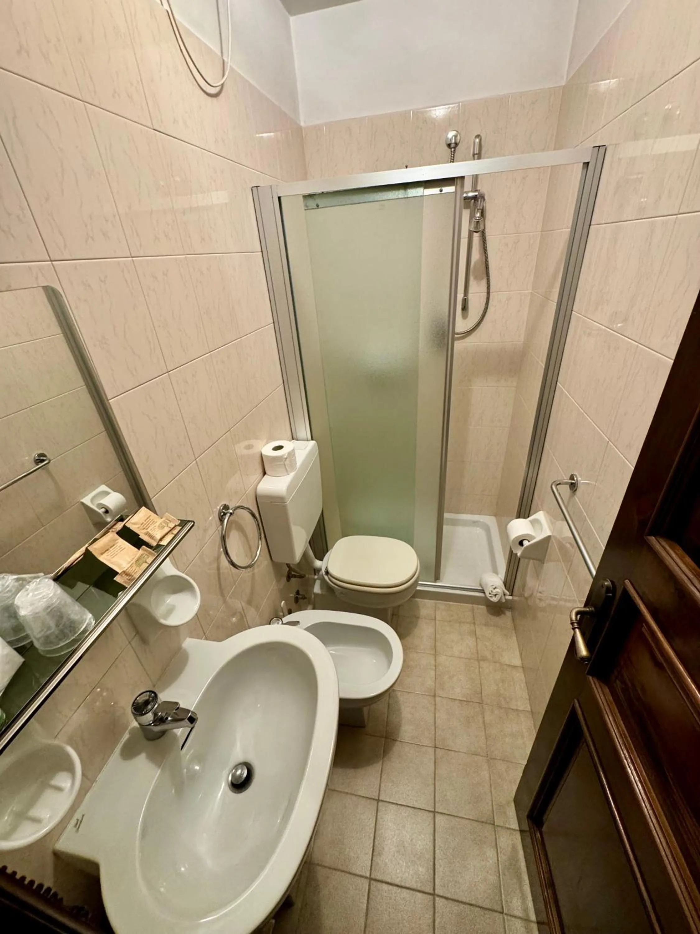 Bathroom in Hotel Edelweiss