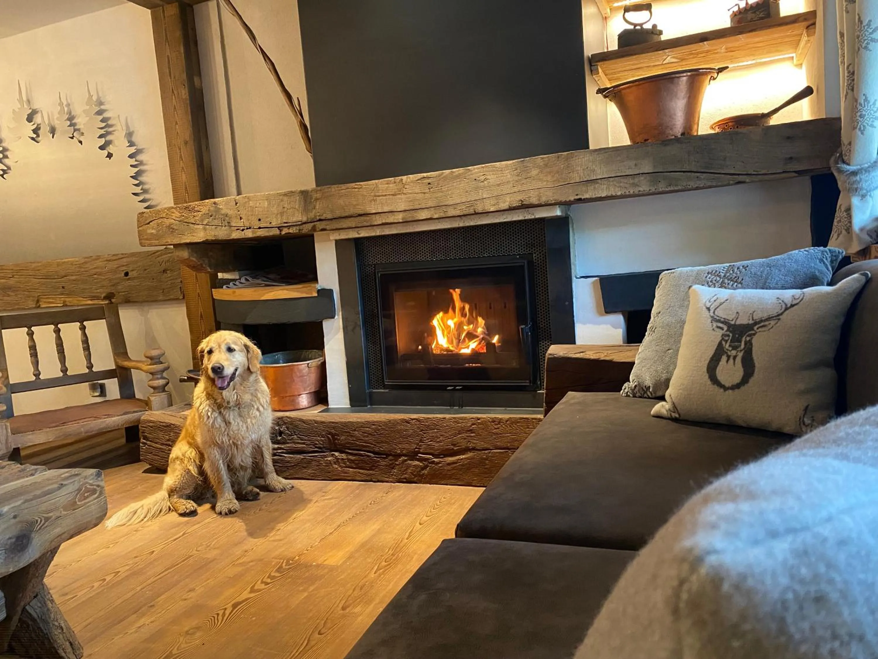 Lobby or reception in Hotel Edelweiss