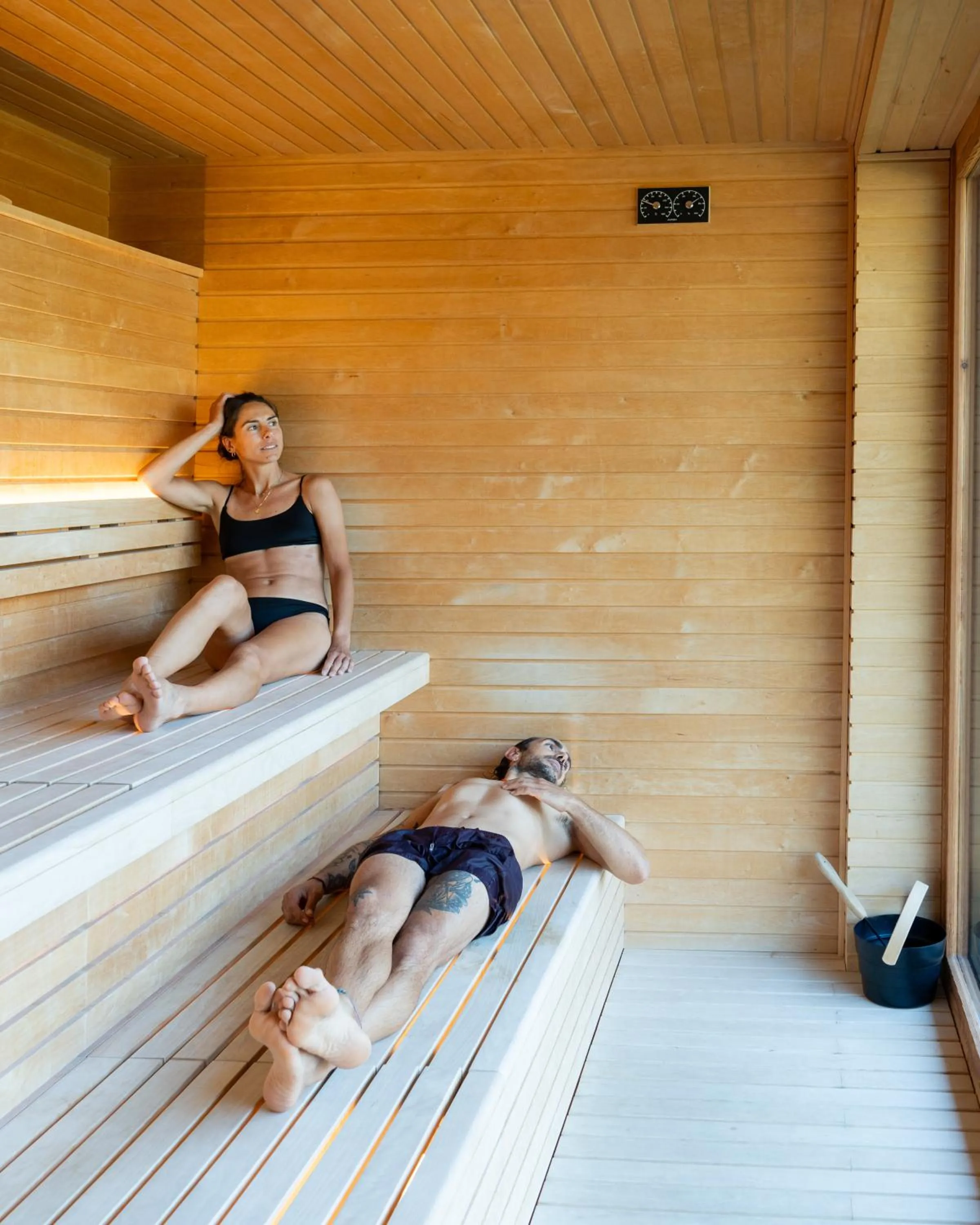 Sauna in Hotel Edelweiss
