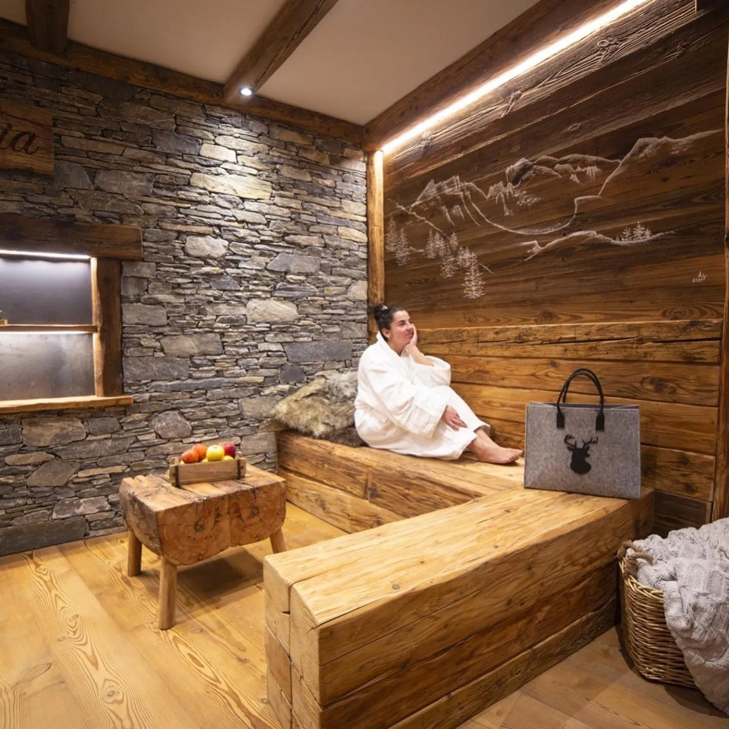 Spa and wellness centre/facilities in Hotel Edelweiss