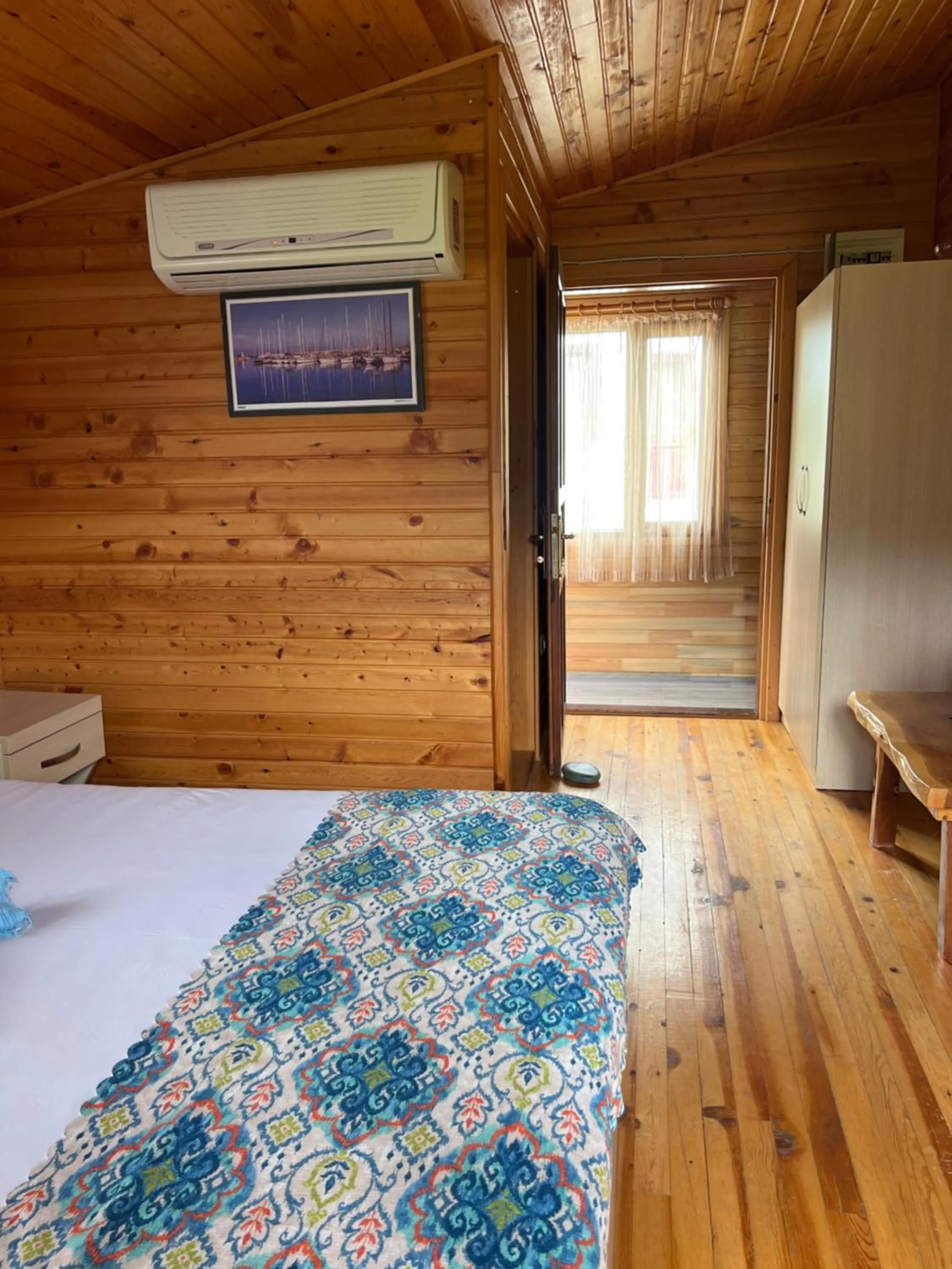 Bedroom, Bed in Turkuaz Bungalows