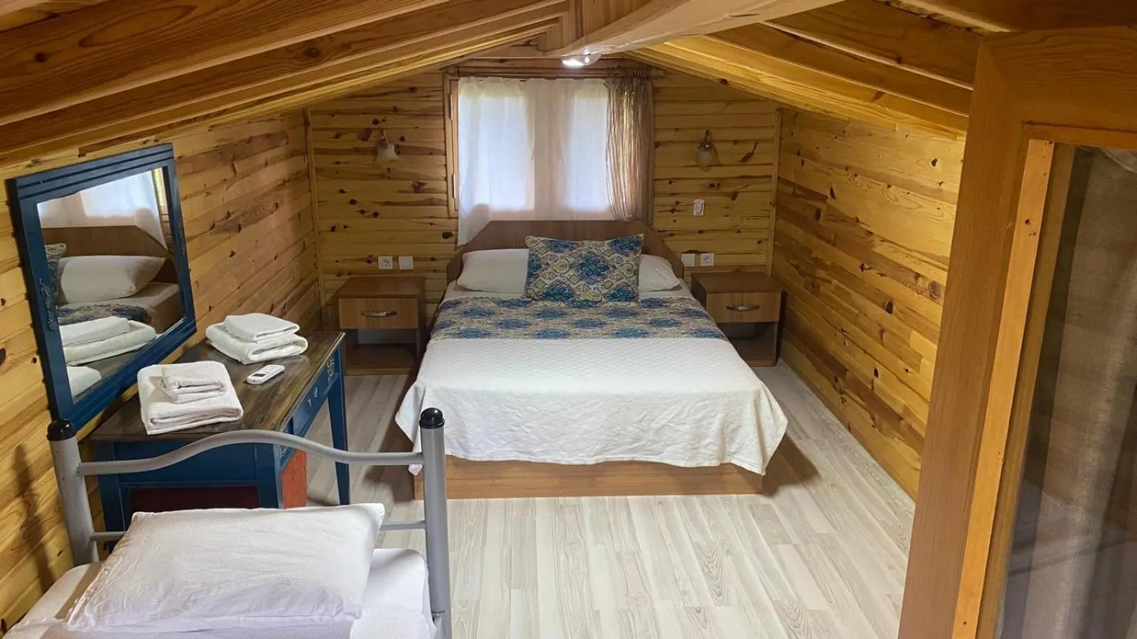 Bed in Turkuaz Bungalows