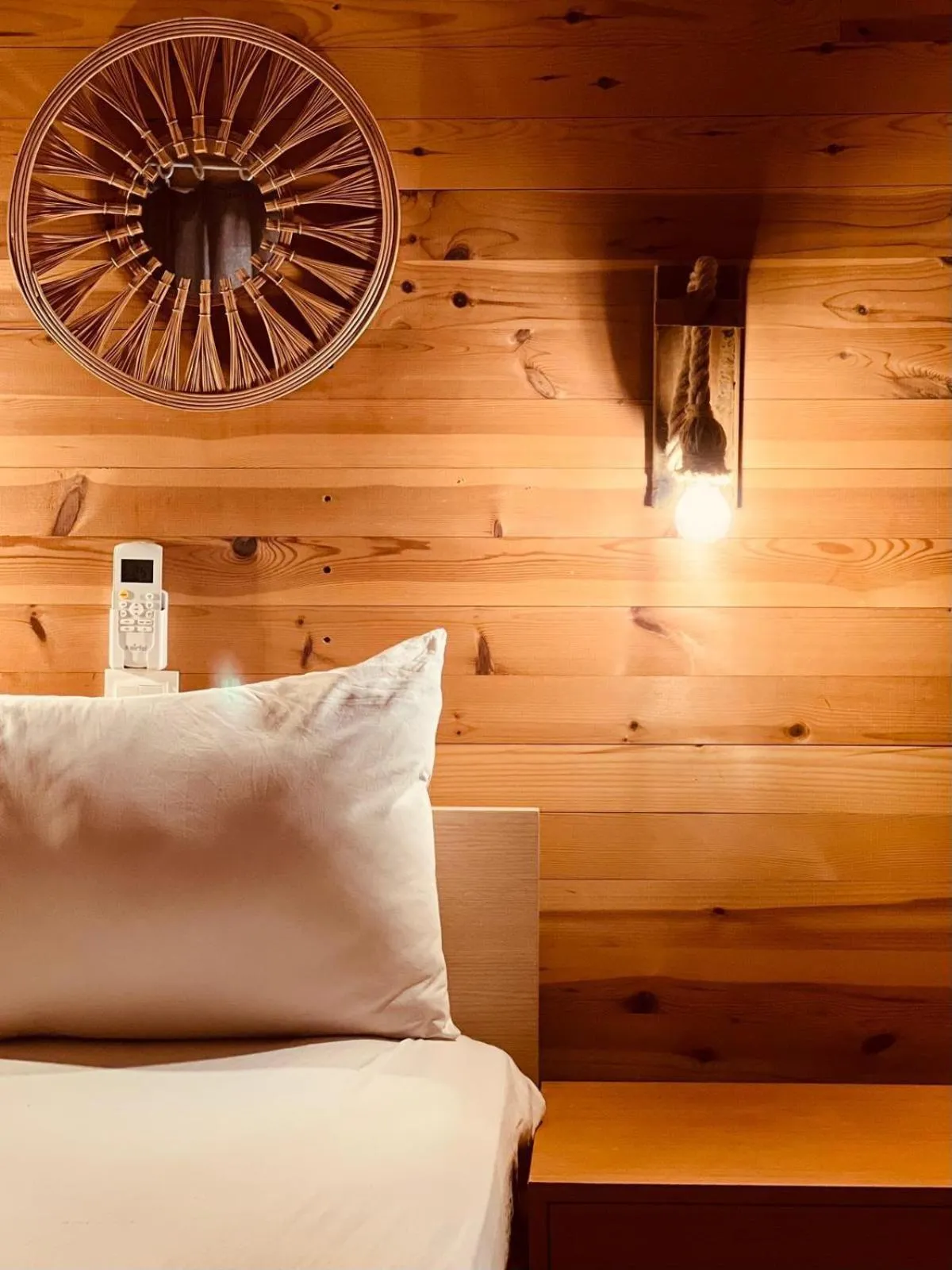 Bed in Turkuaz Bungalows