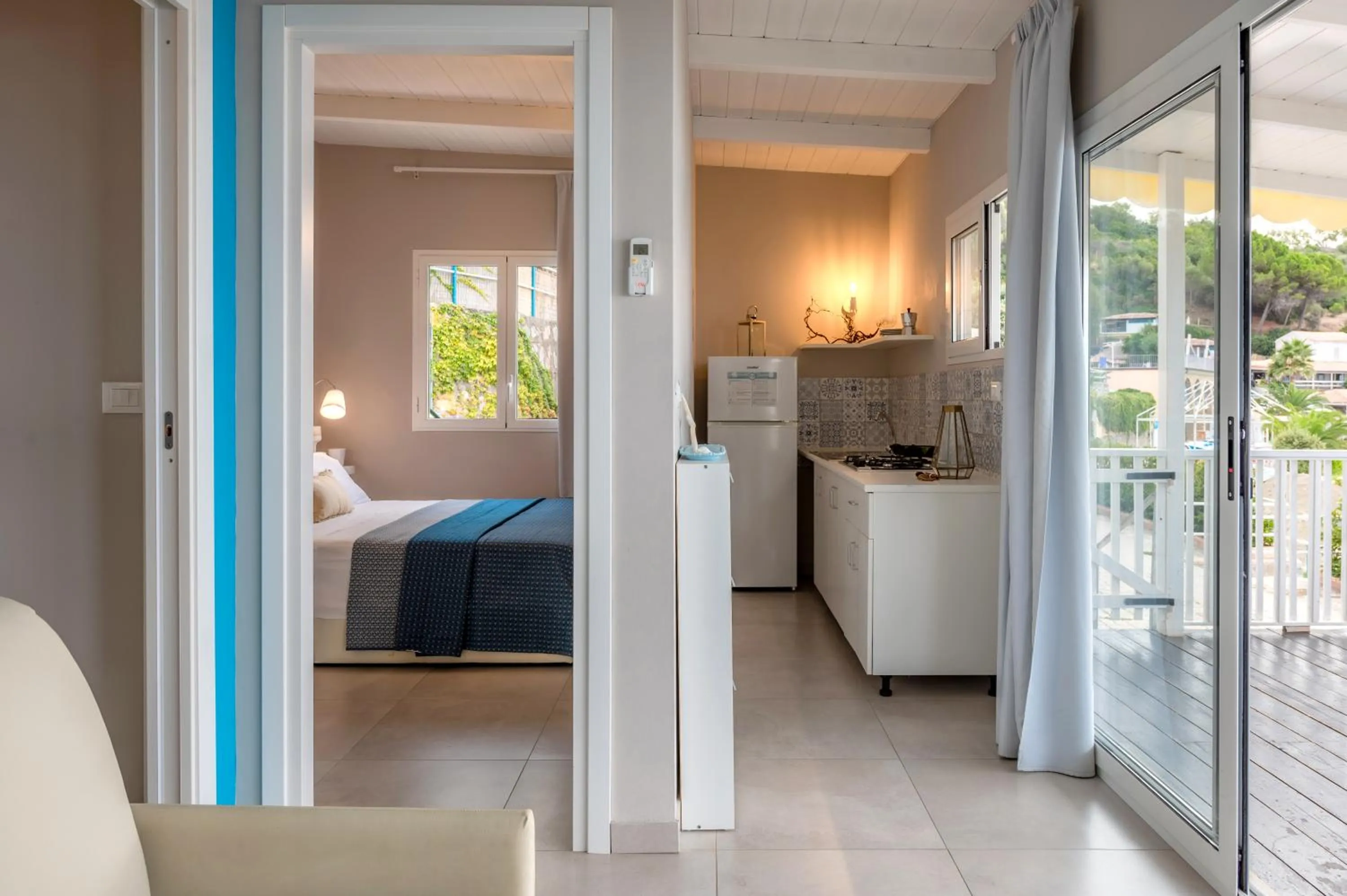 Bed in Resort Baia del Silenzio