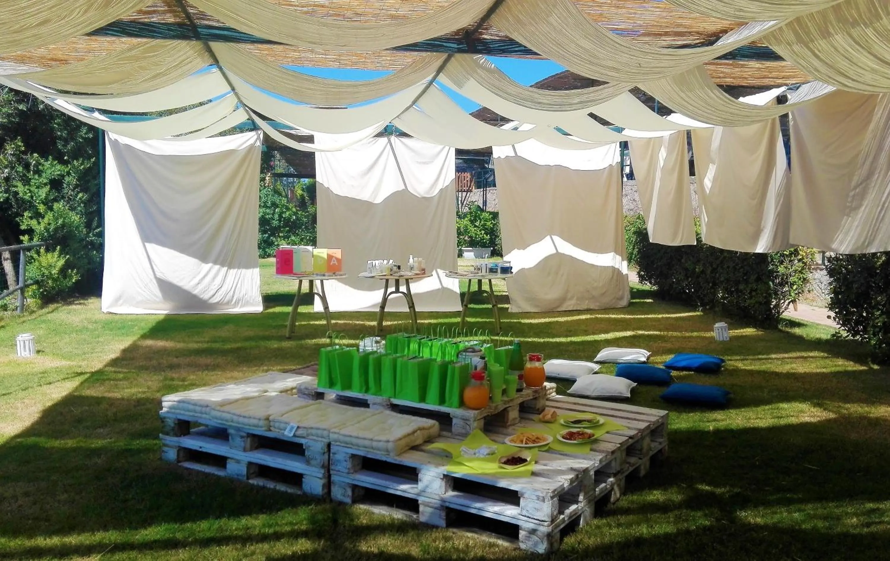 Garden in Resort Baia del Silenzio