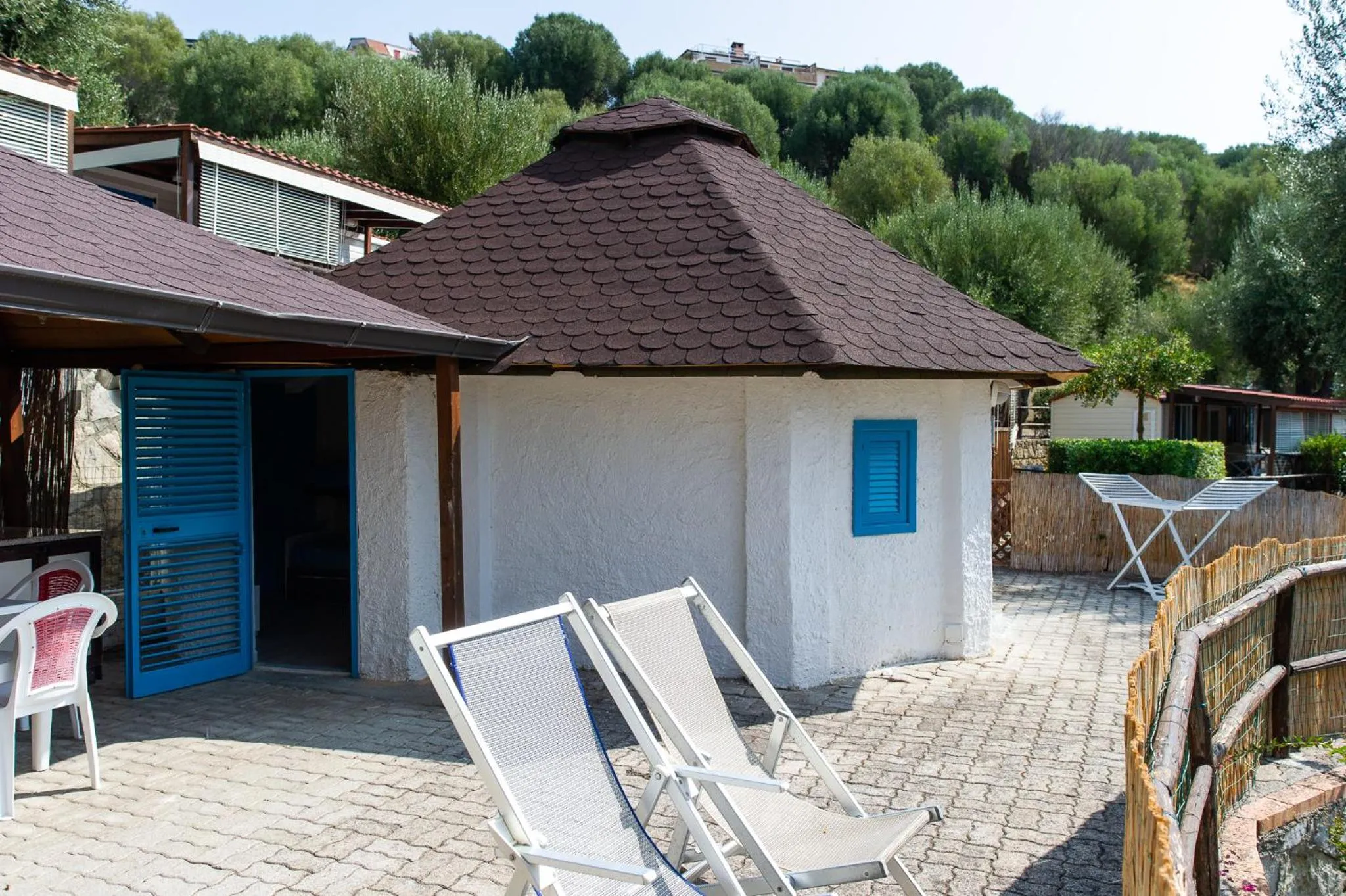 Shower in Resort Baia del Silenzio