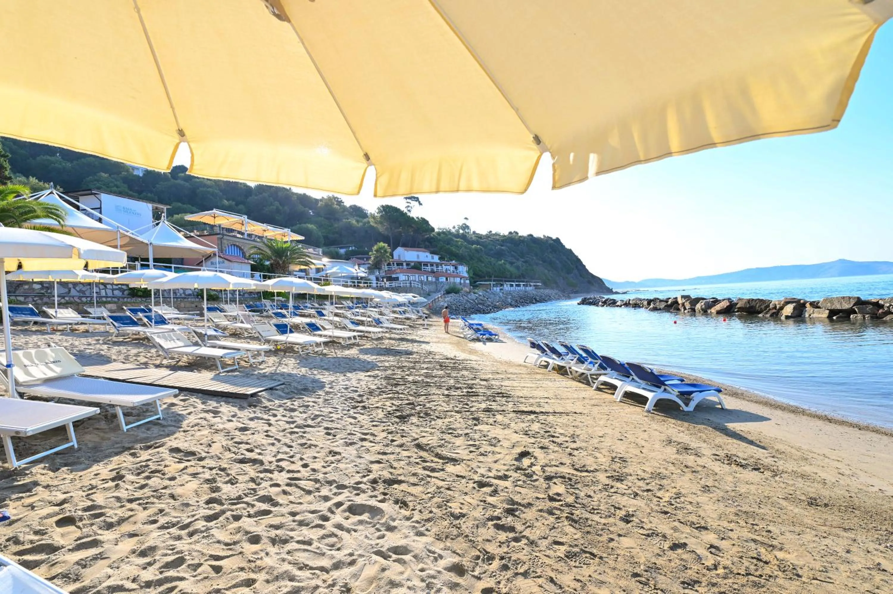 Beach in Resort Baia del Silenzio