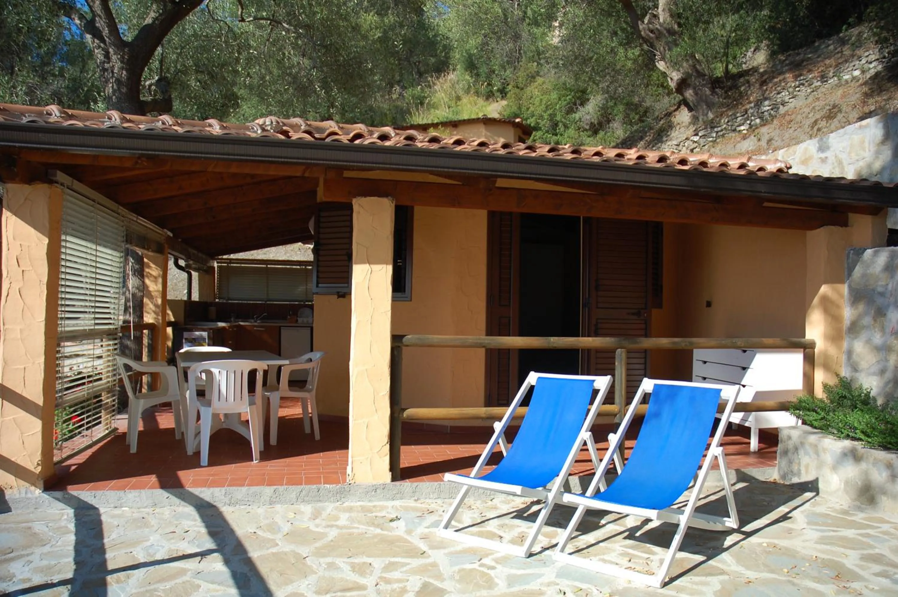 Shower in Resort Baia del Silenzio