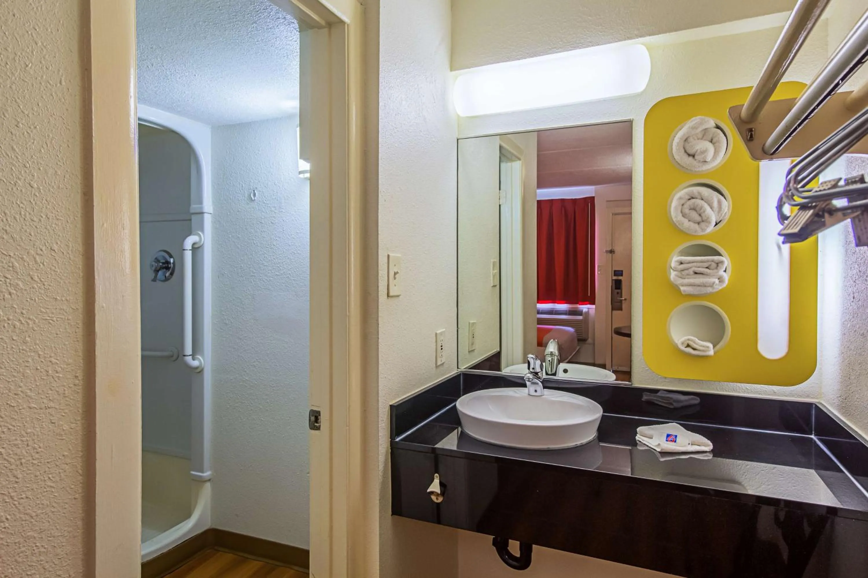 Shower in Ocean Inn South Padre Island