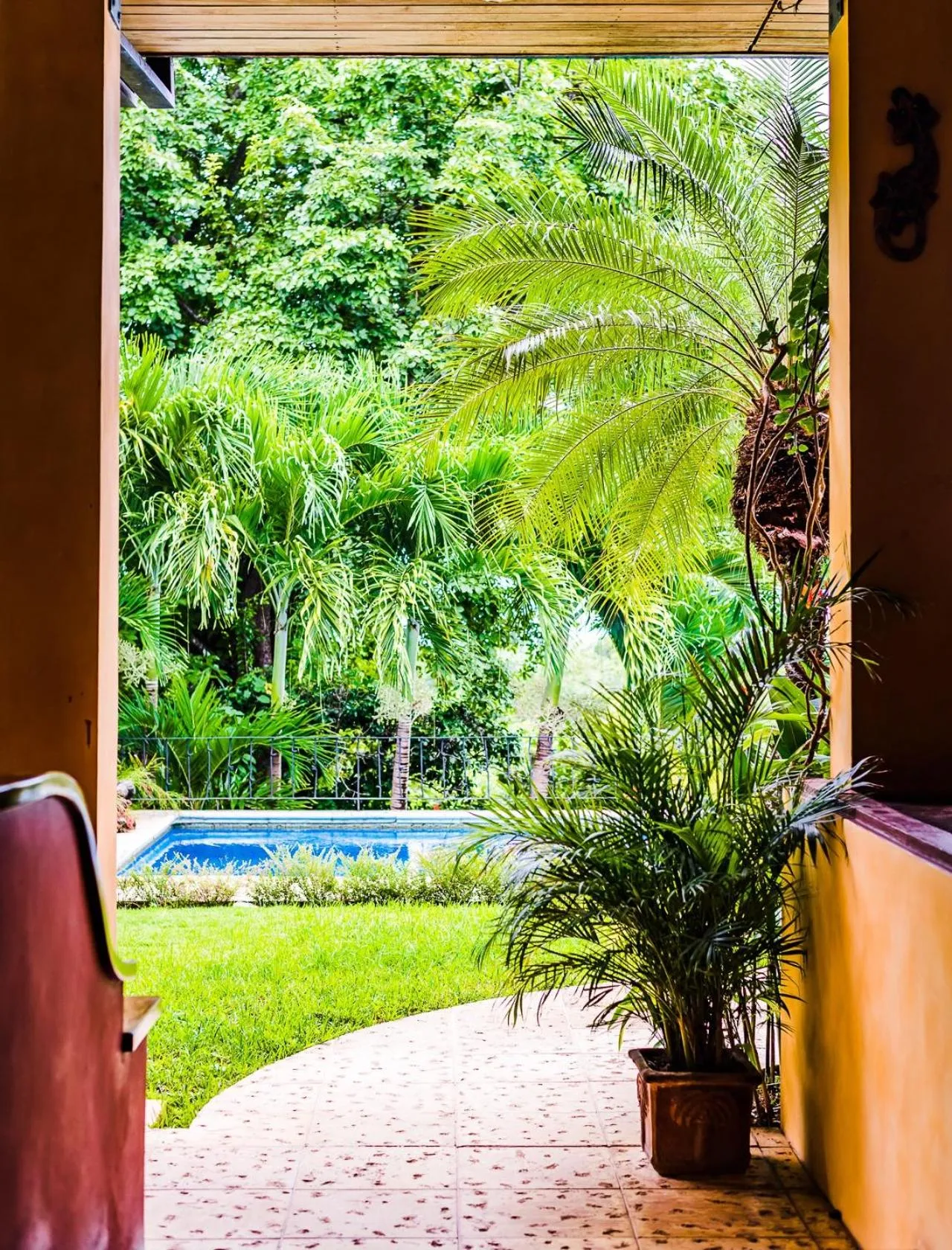 Patio in Boutique Hotel Luna Azul