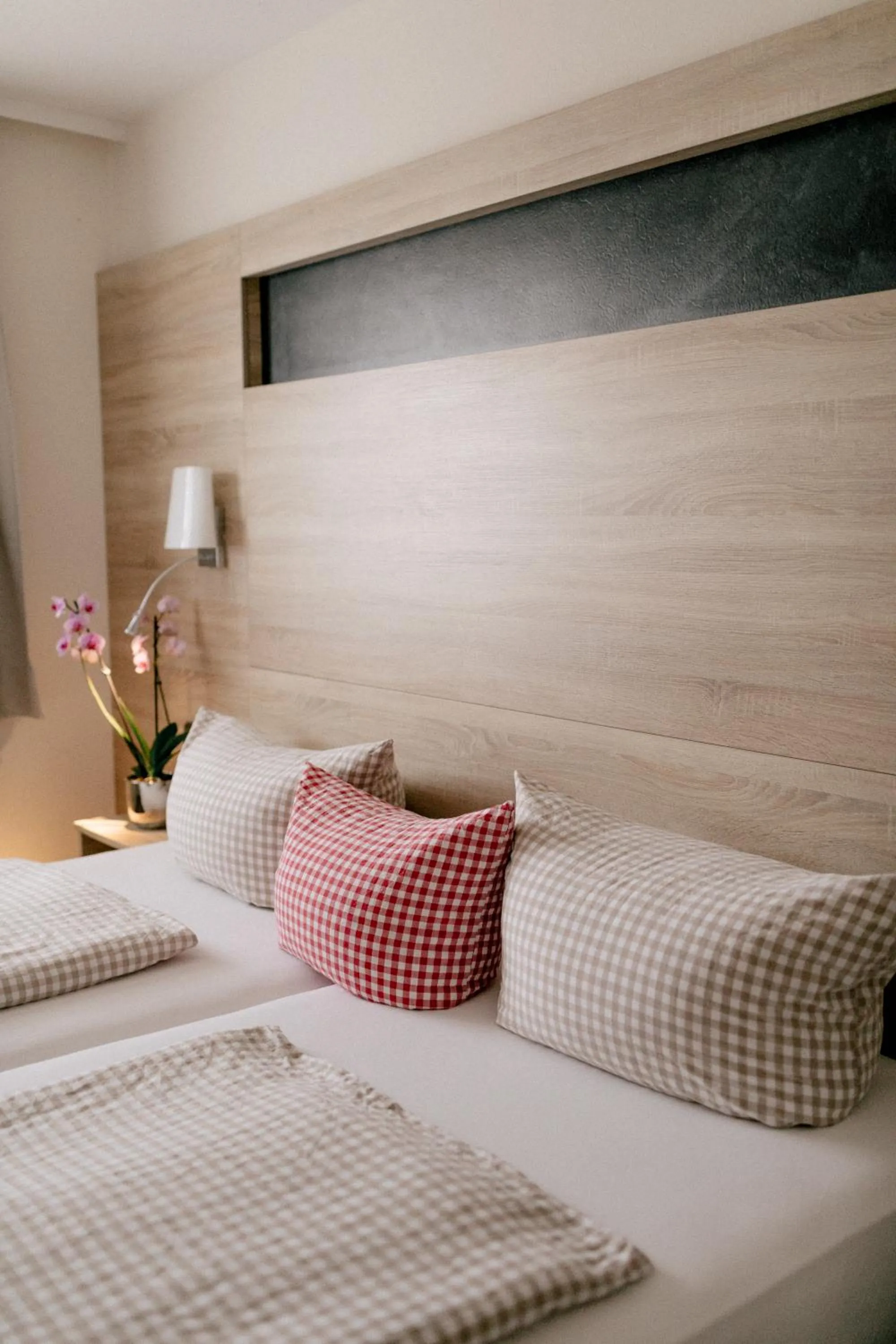 Decorative detail, Bed in Hotel Vogtareuther-Hof