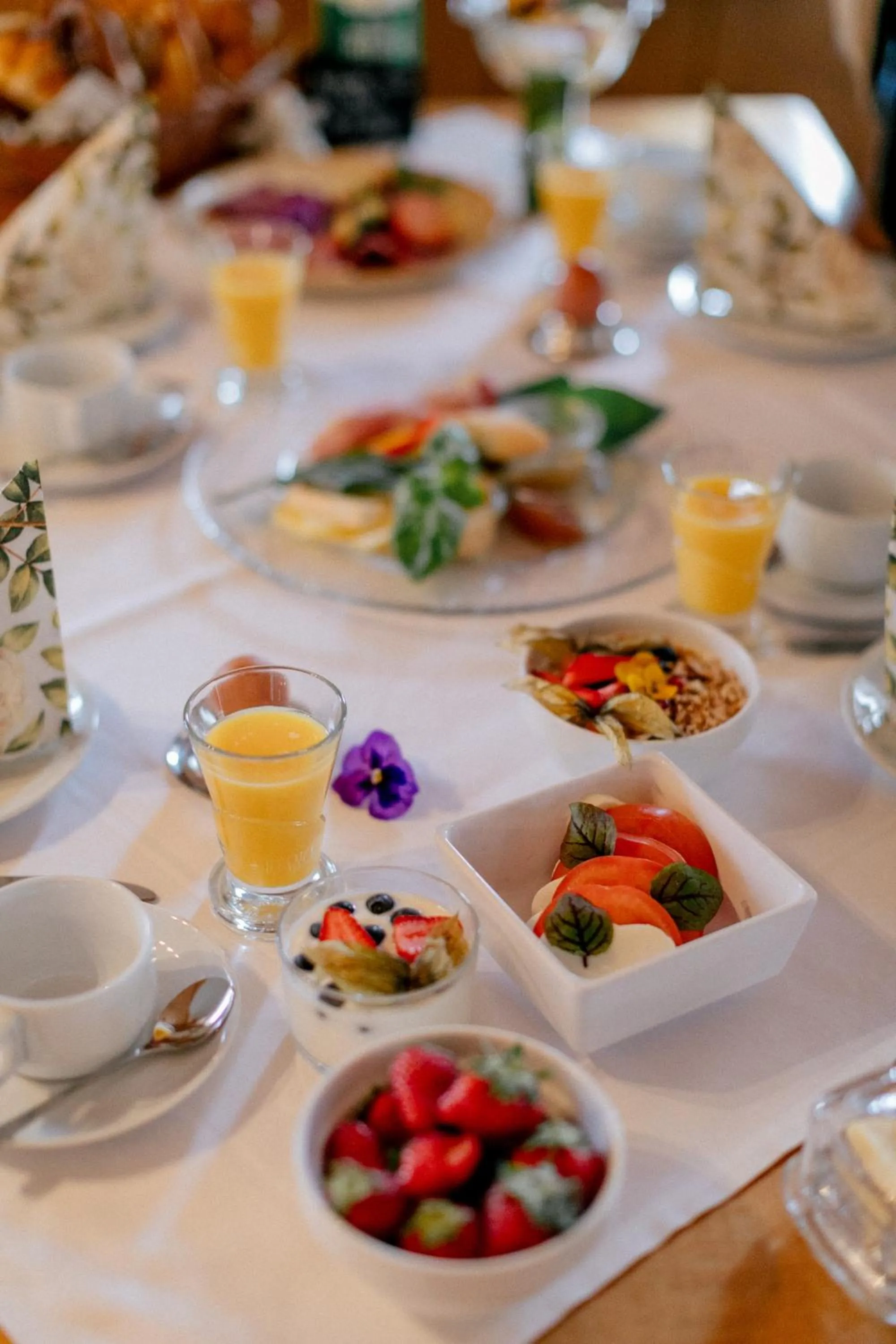 Buffet breakfast in Hotel Vogtareuther-Hof