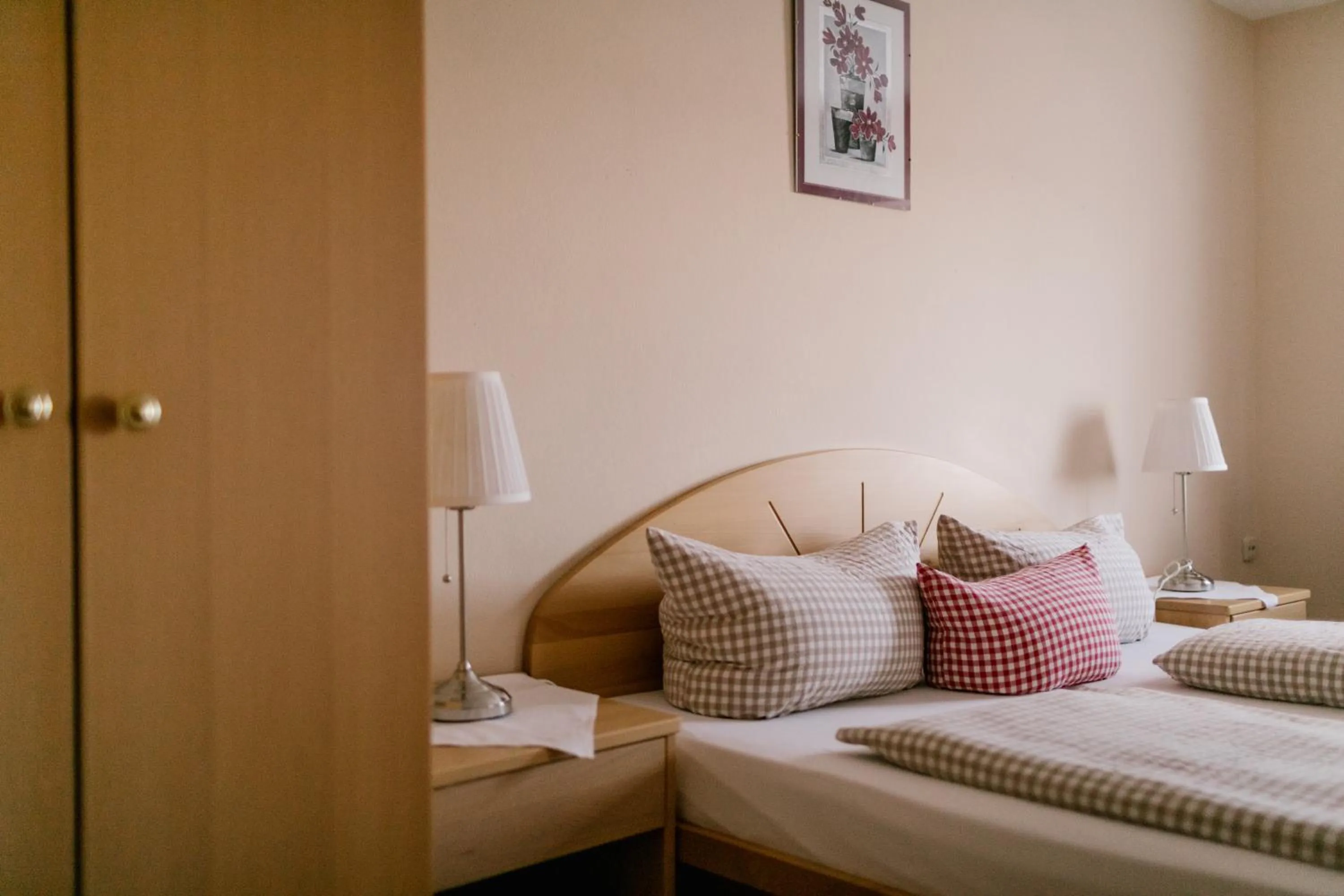 Decorative detail, Bed in Hotel Vogtareuther-Hof
