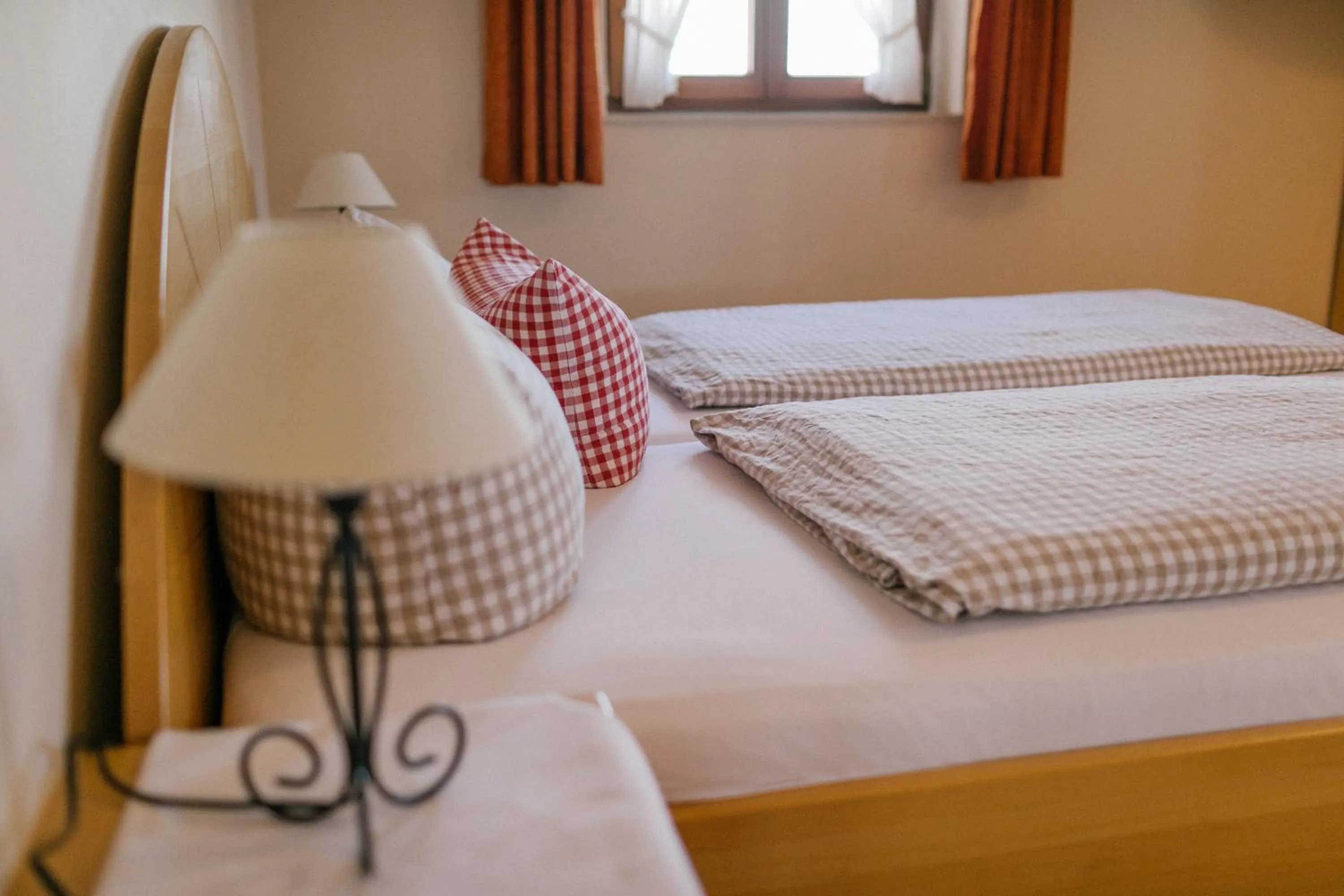 Decorative detail, Bed in Hotel Vogtareuther-Hof