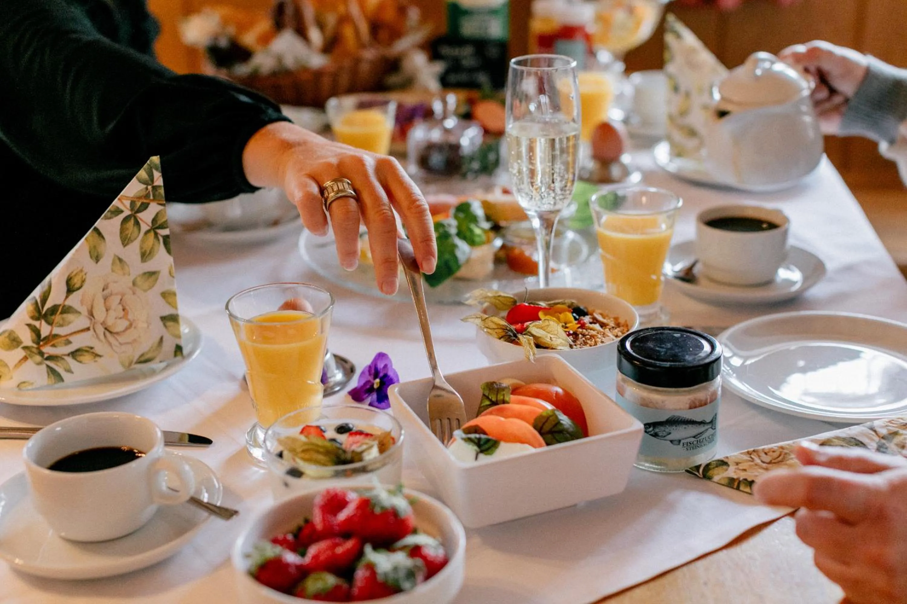 Food and drinks in Hotel Vogtareuther-Hof