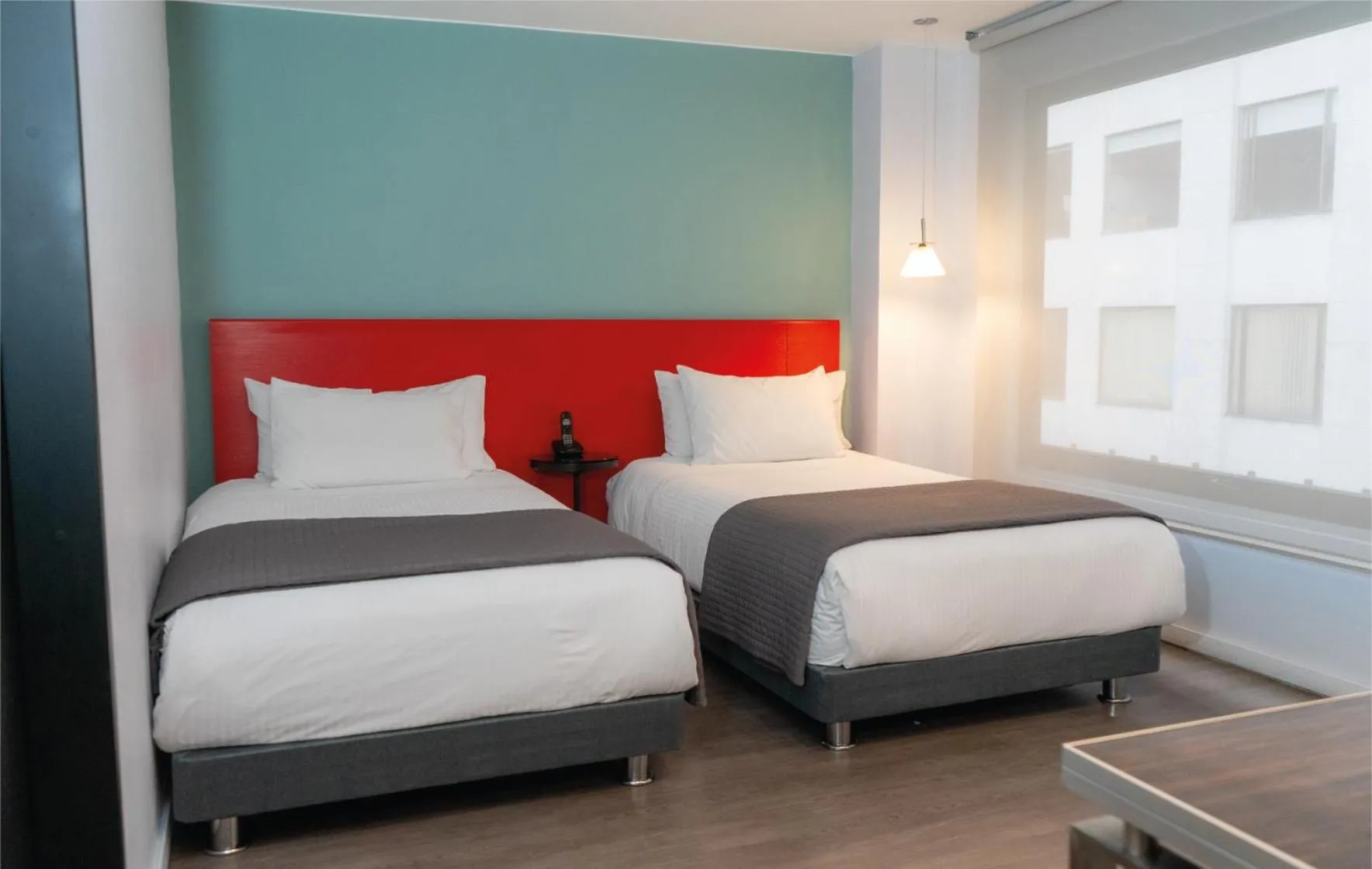 Bedroom, Bed in Central Apartamentos Bogotá