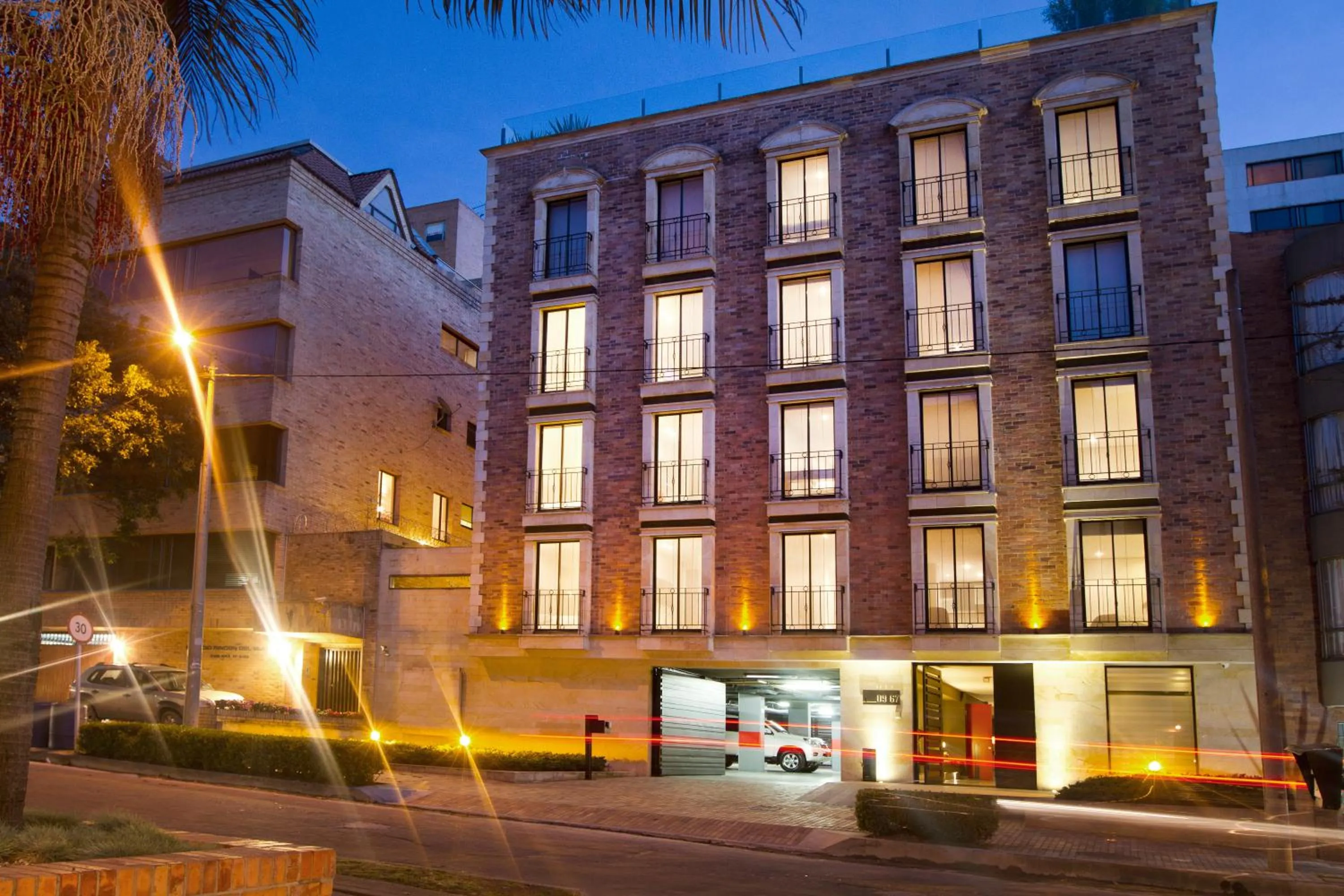 Facade/entrance in Central Apartamentos Bogotá