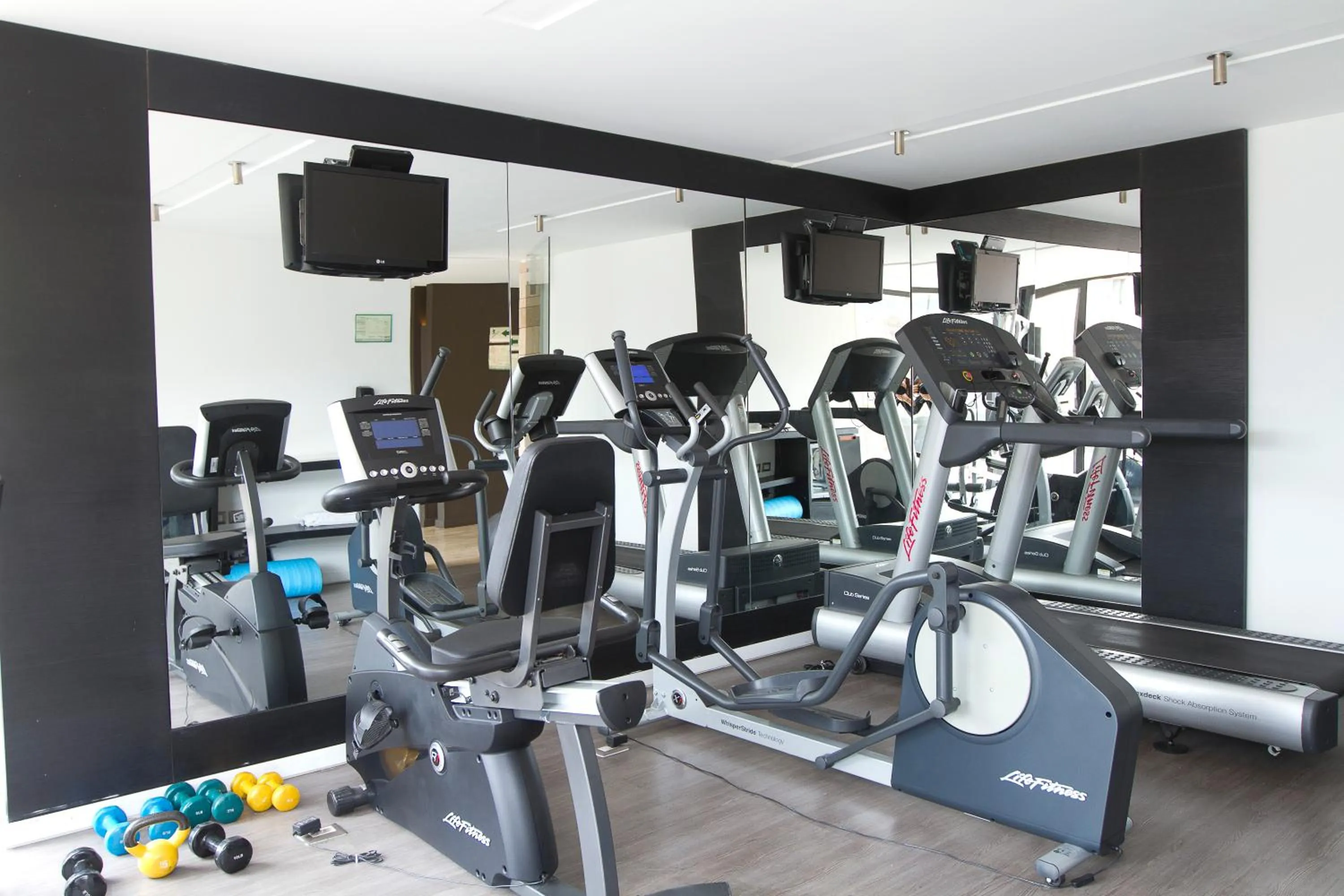 Fitness centre/facilities in Central Apartamentos Bogotá