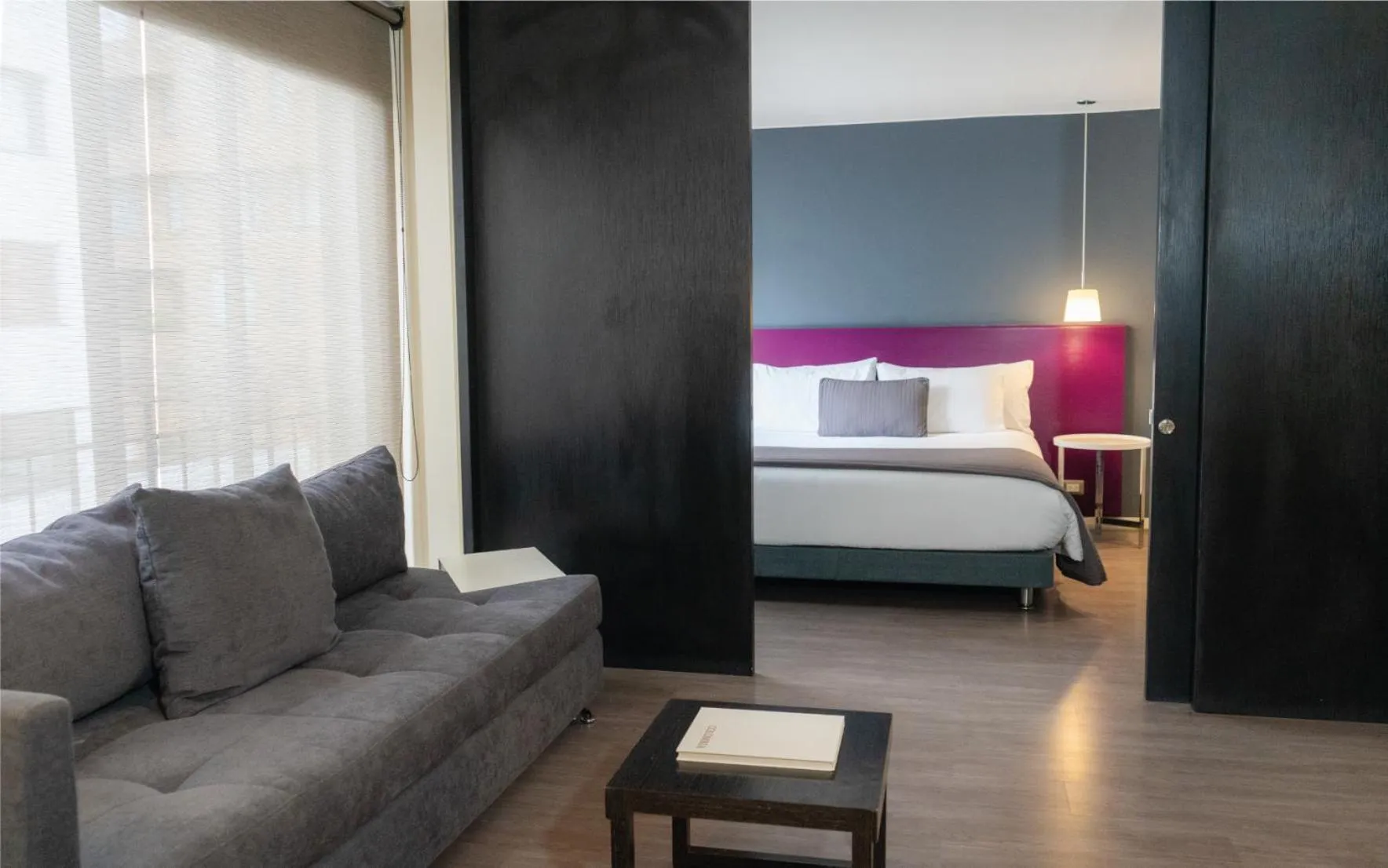 Bedroom, Bed in Central Apartamentos Bogotá