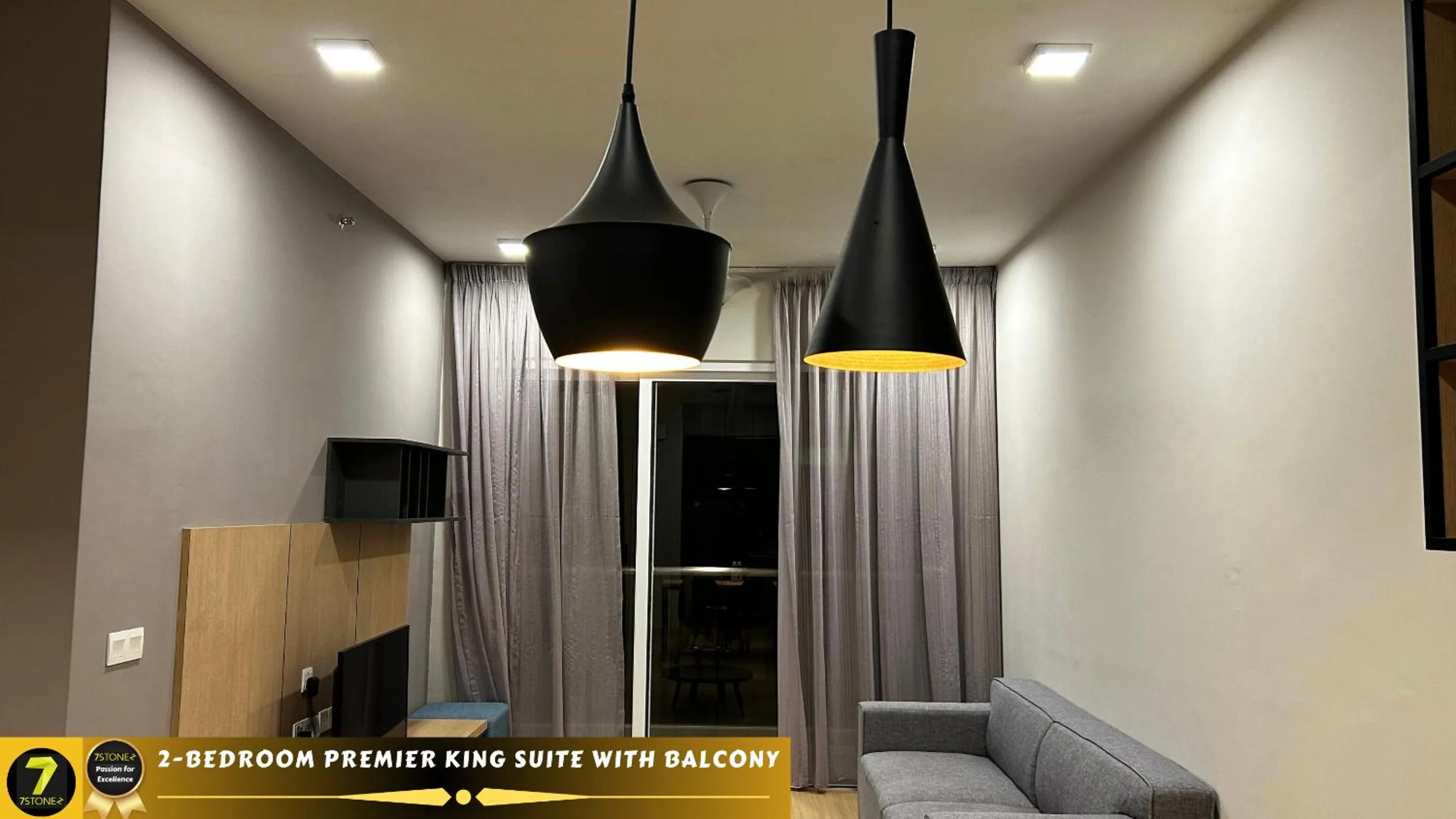 Living room, Bed in 7Stonez Suites Windmill Genting Highlands