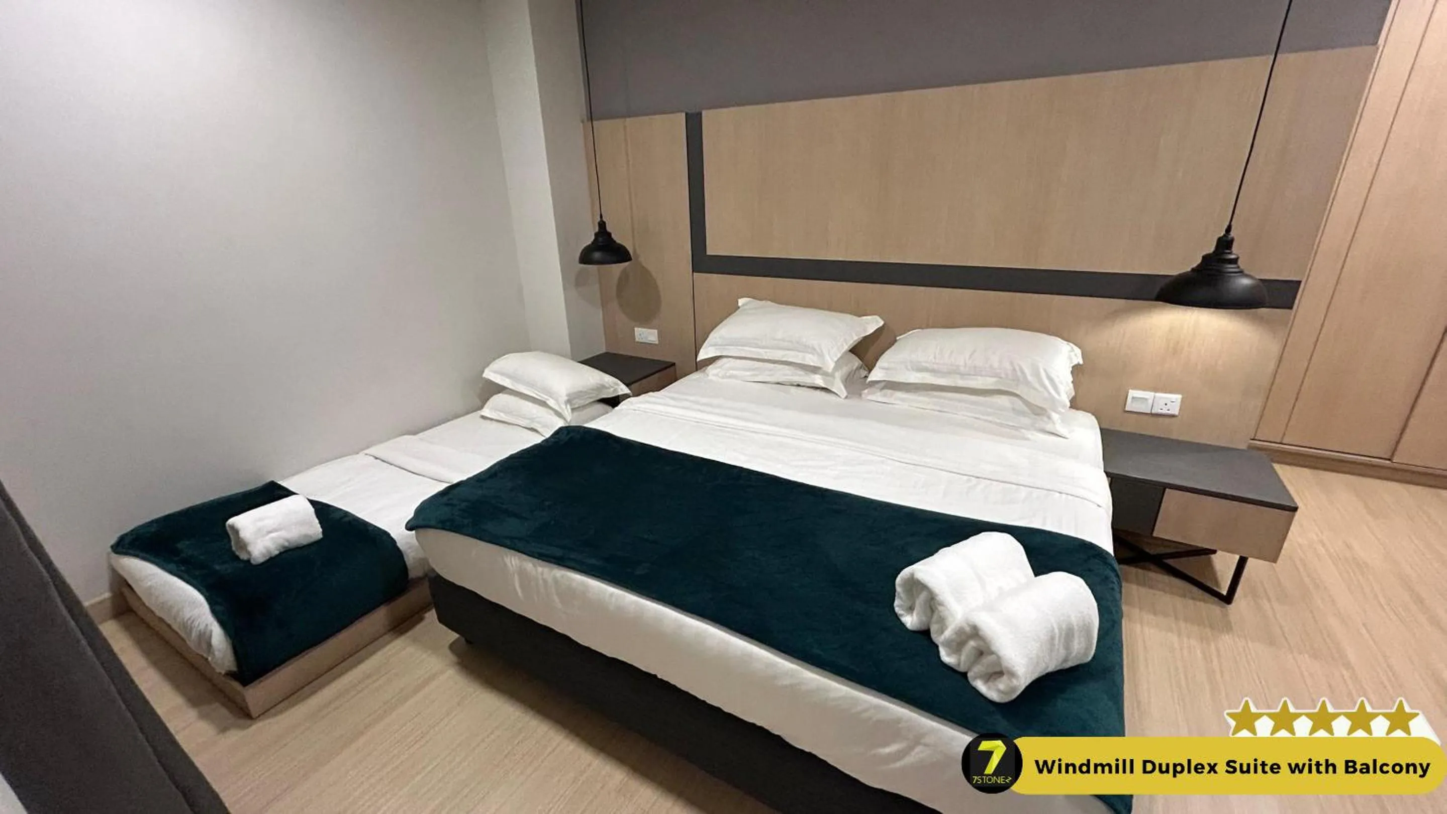 Bed in 7Stonez Suites Windmill Genting Highlands