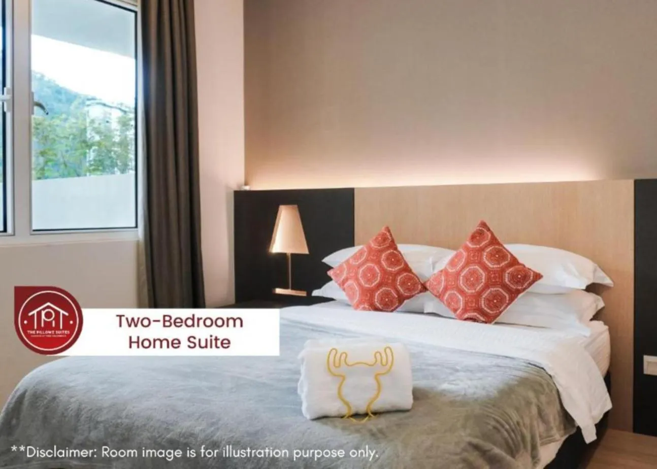 Bed in 7Stonez Suites Windmill Genting Highlands