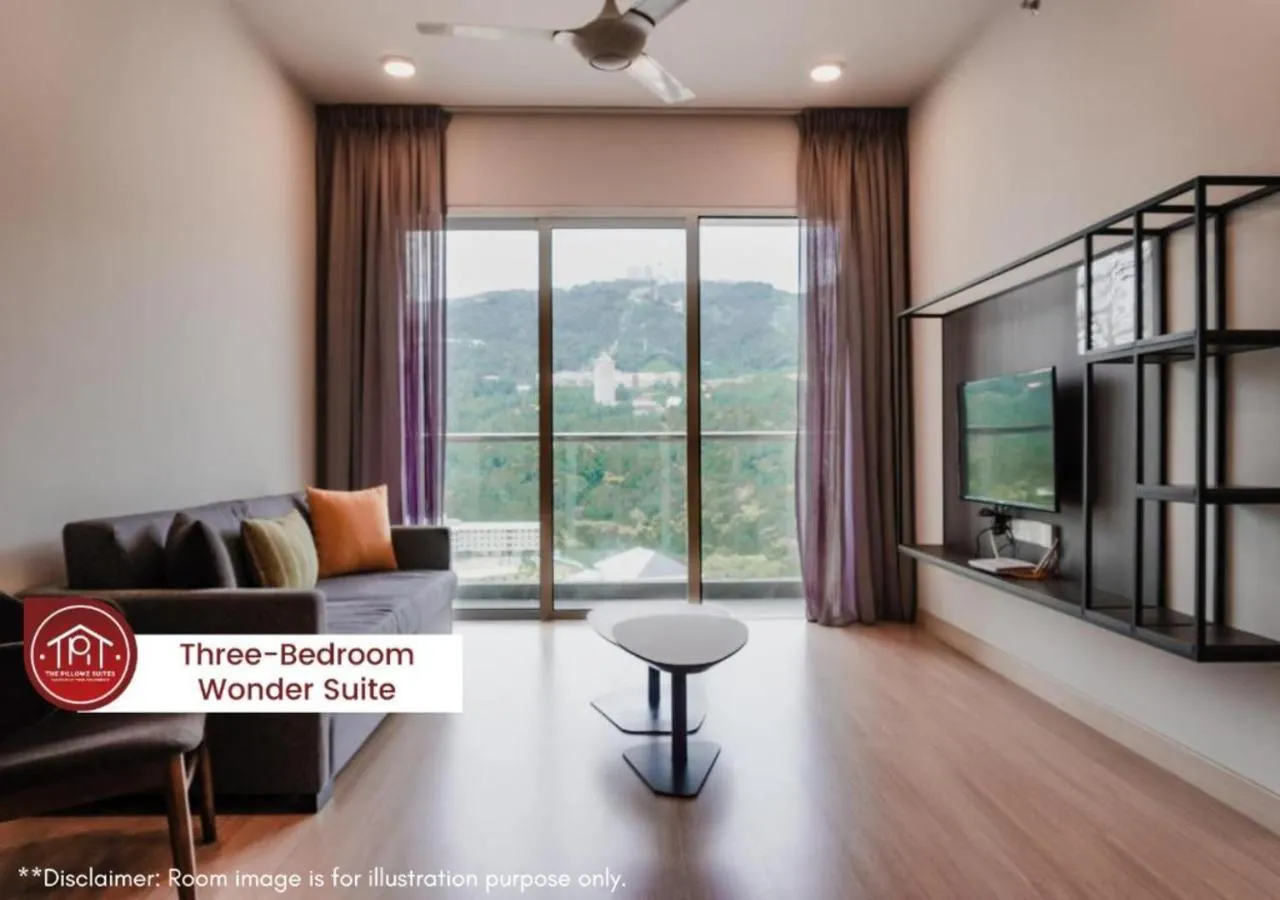 Living room in 7Stonez Suites Windmill Genting Highlands