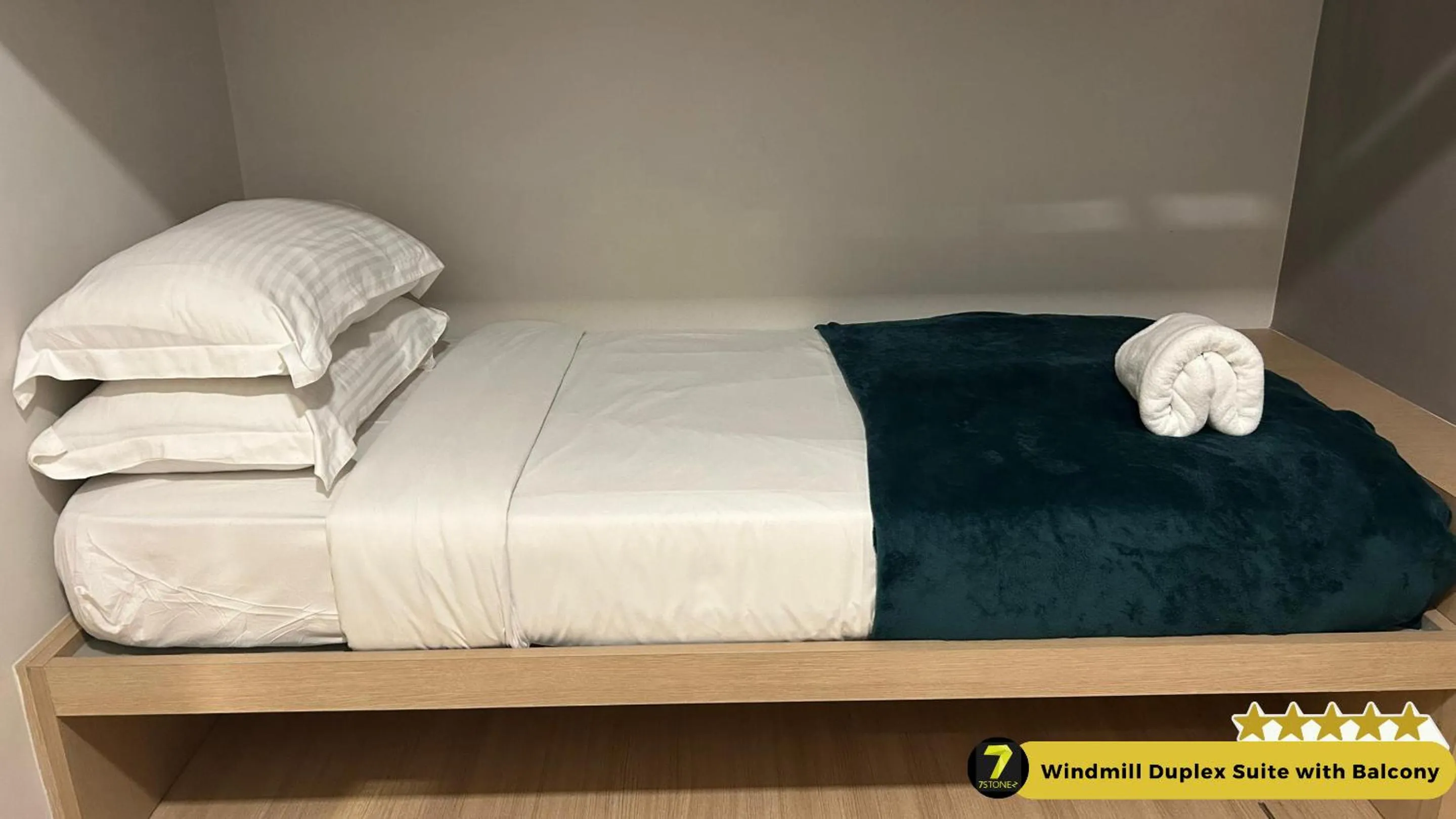 Bed in 7Stonez Suites Windmill Genting Highlands