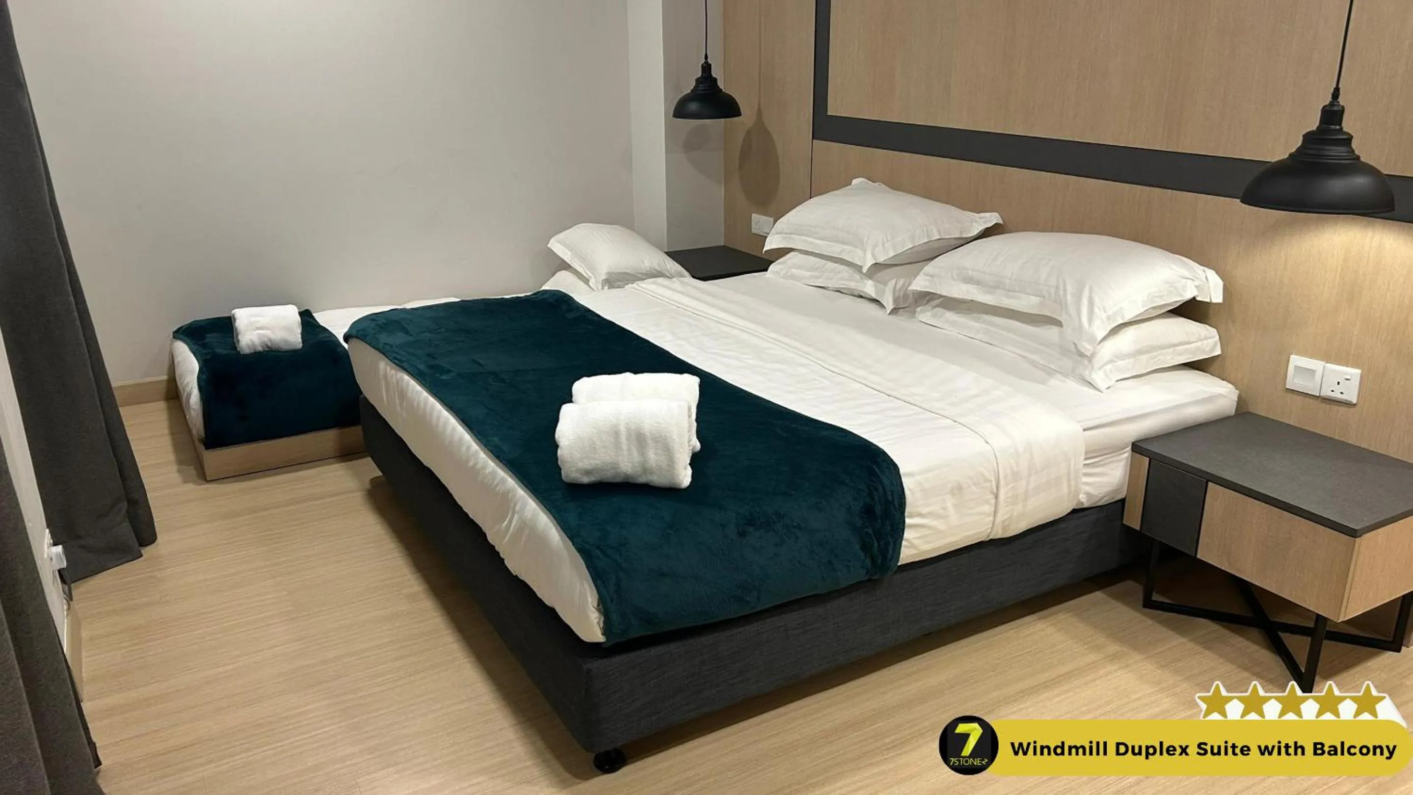 Bed in 7Stonez Suites Windmill Genting Highlands
