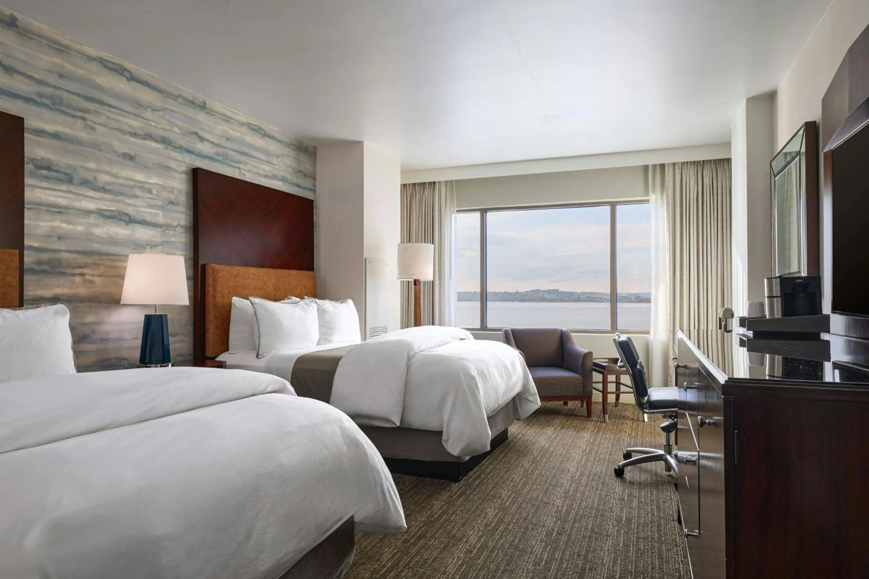 Photo of the whole room, Bed in The Westin Washington National Harbor