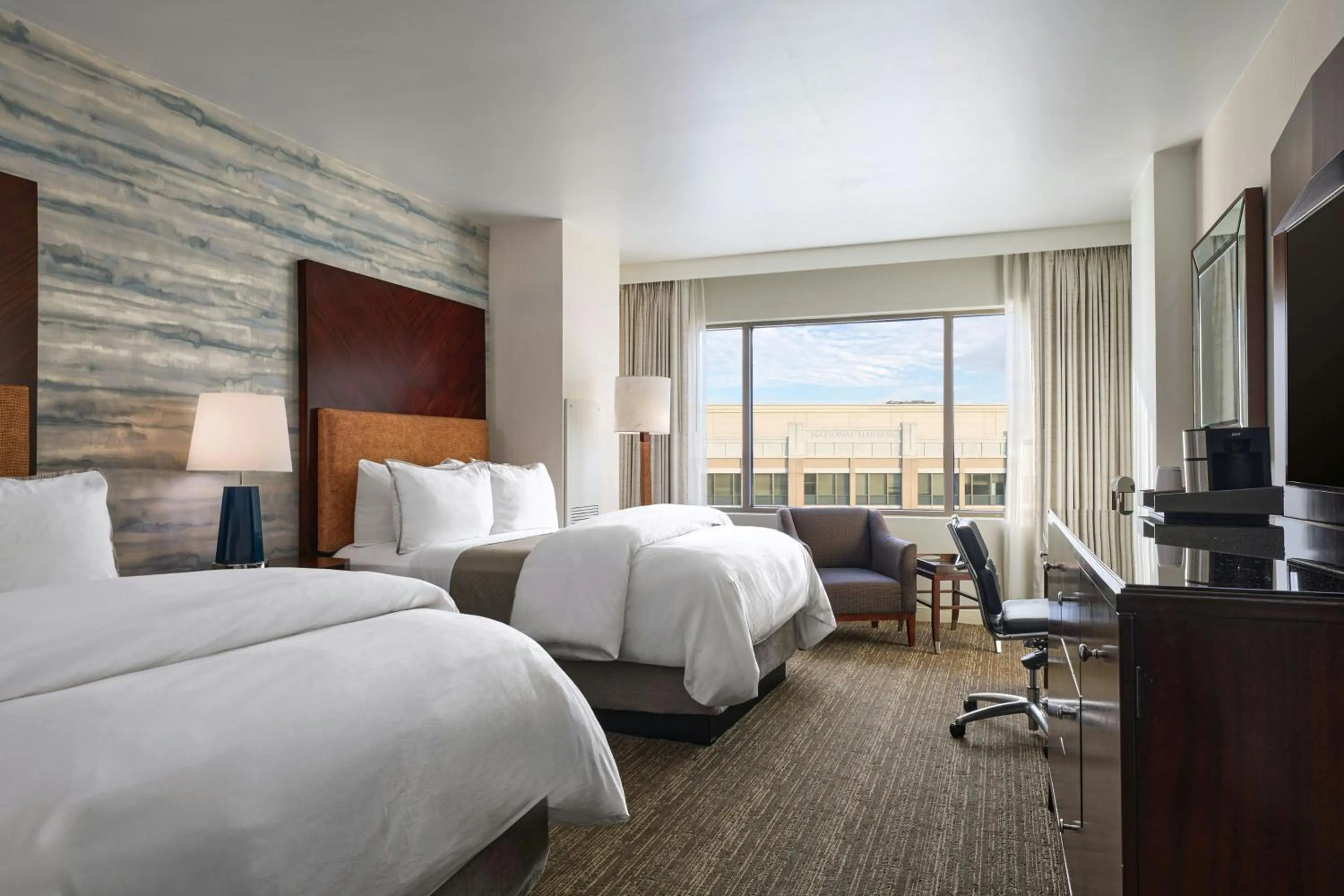 Photo of the whole room, Bed in The Westin Washington National Harbor
