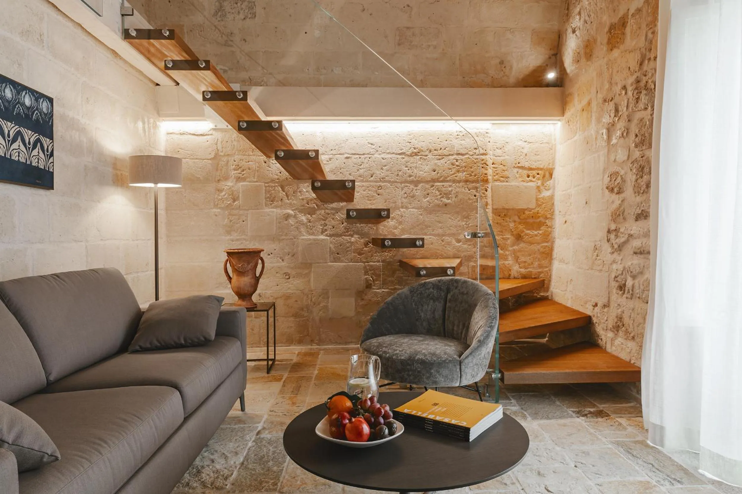 Decorative detail in Cenobio Hotel & SPA Matera