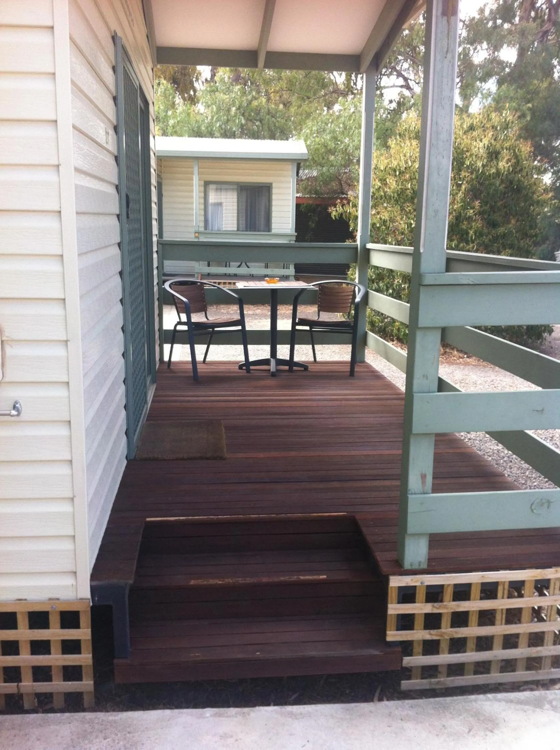 Balcony/Terrace in Golden Country Motel and Caravan Park