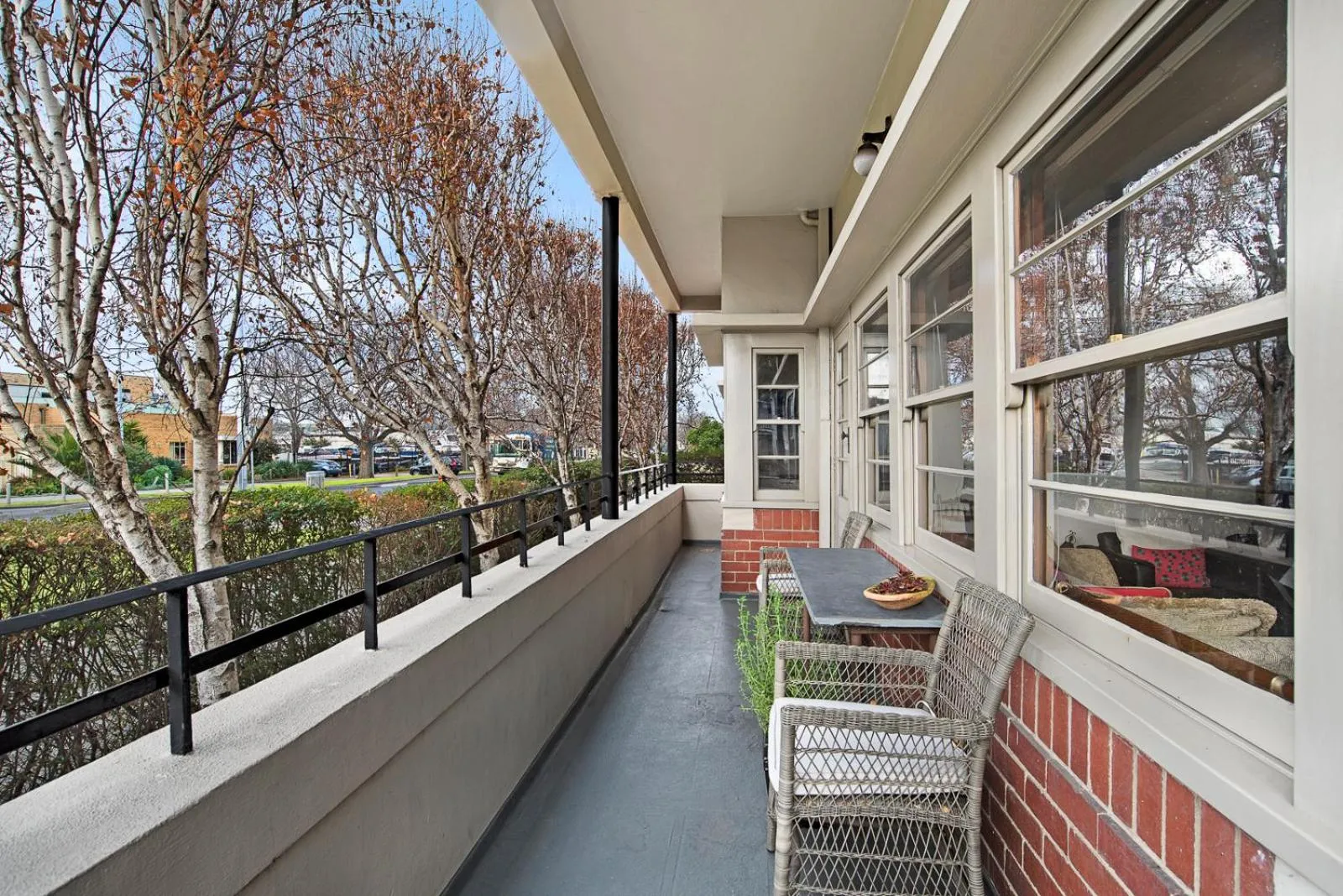 Balcony/Terrace in Captains Retreat Apartments and Cottages