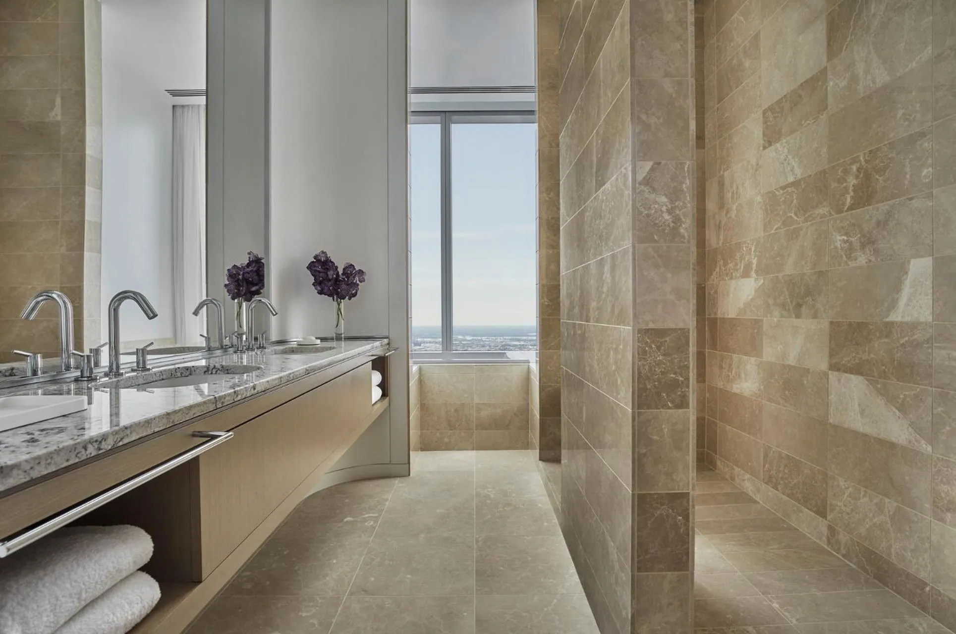 Bathroom in Four Seasons Hotel Philadelphia at Comcast Center