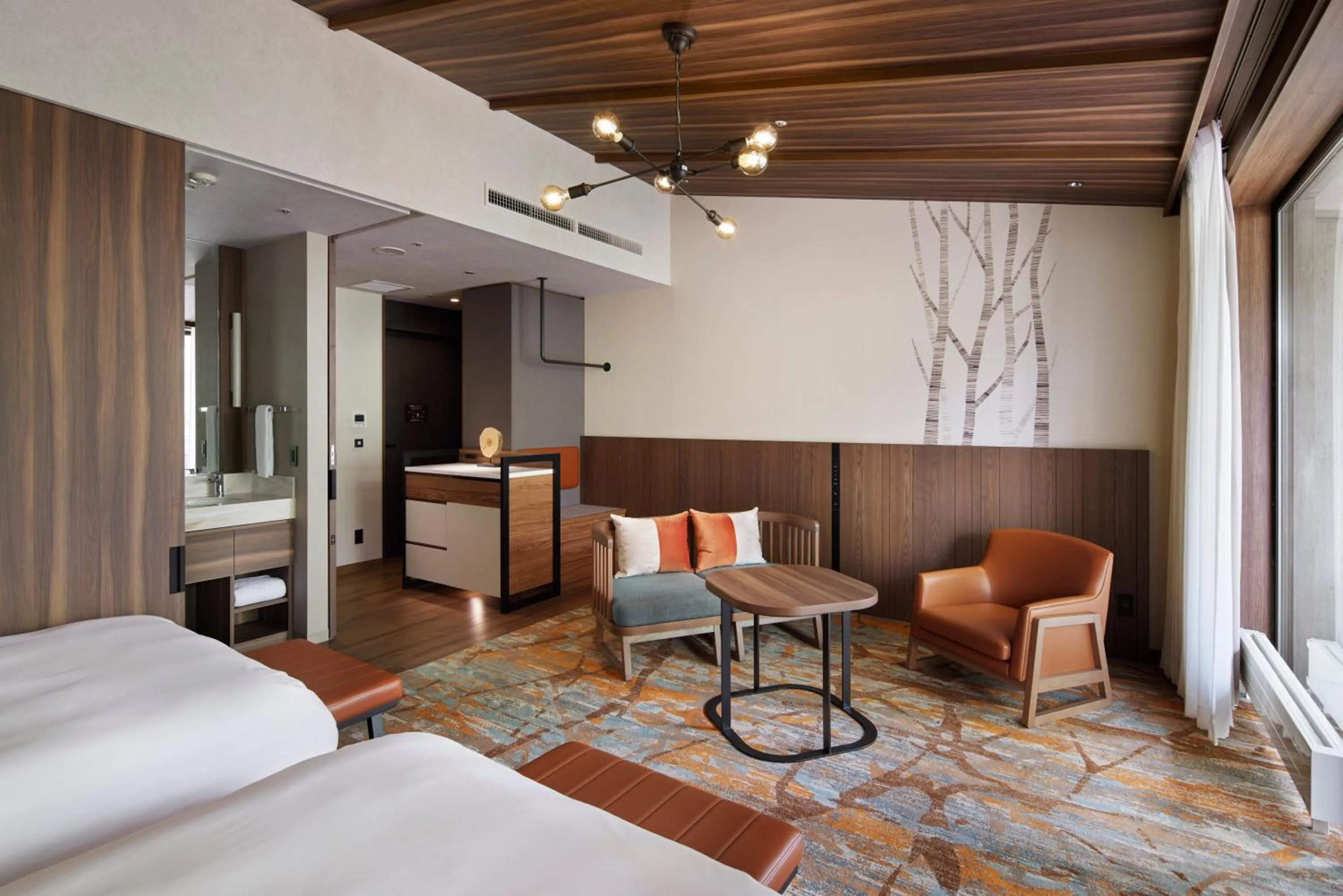 Photo of the whole room, Bed in Karuizawa Prince Hotel West