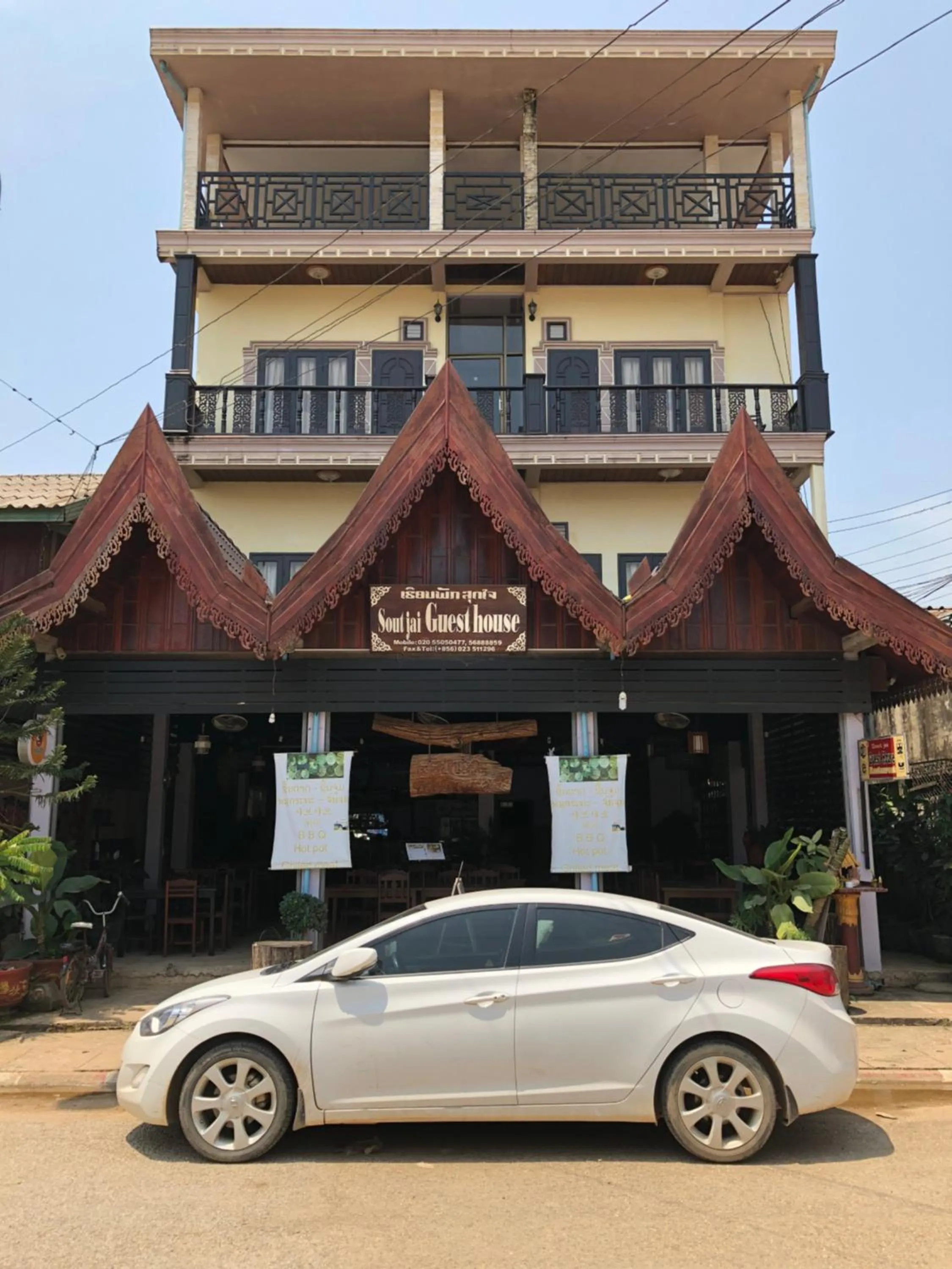 Property building in Soutjai Guesthouse & Restaurant