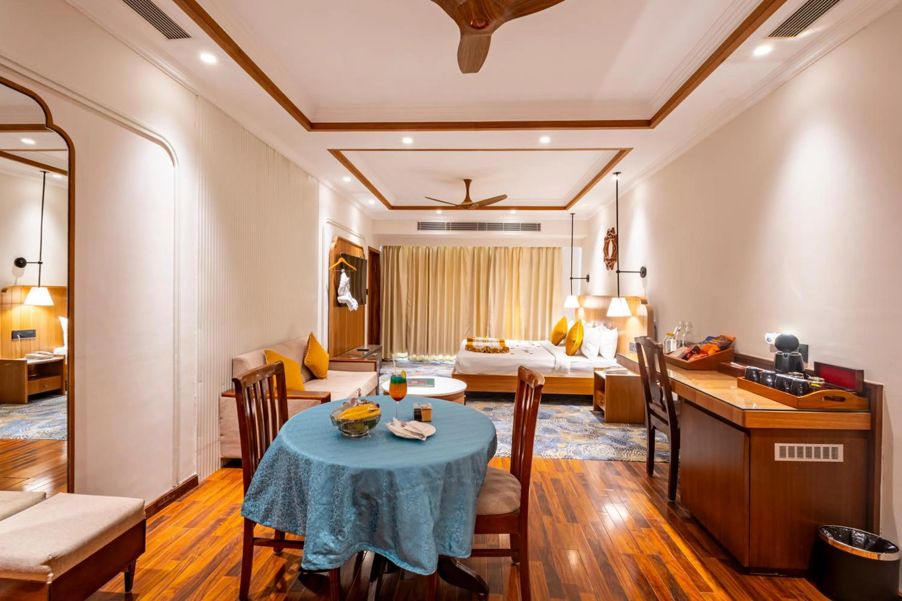 Bed in Divine Resort & Spa