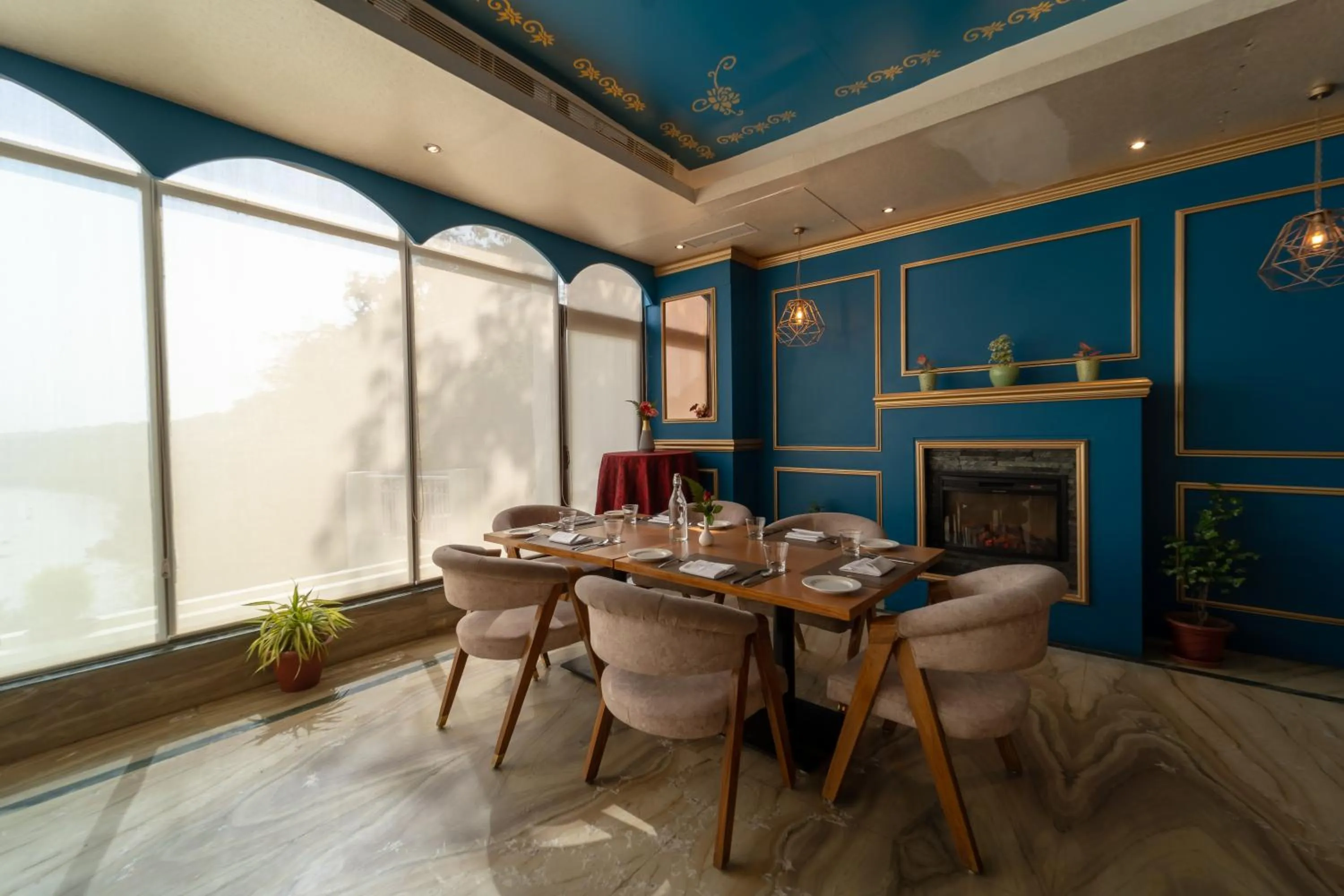 Dining area in Divine Resort & Spa