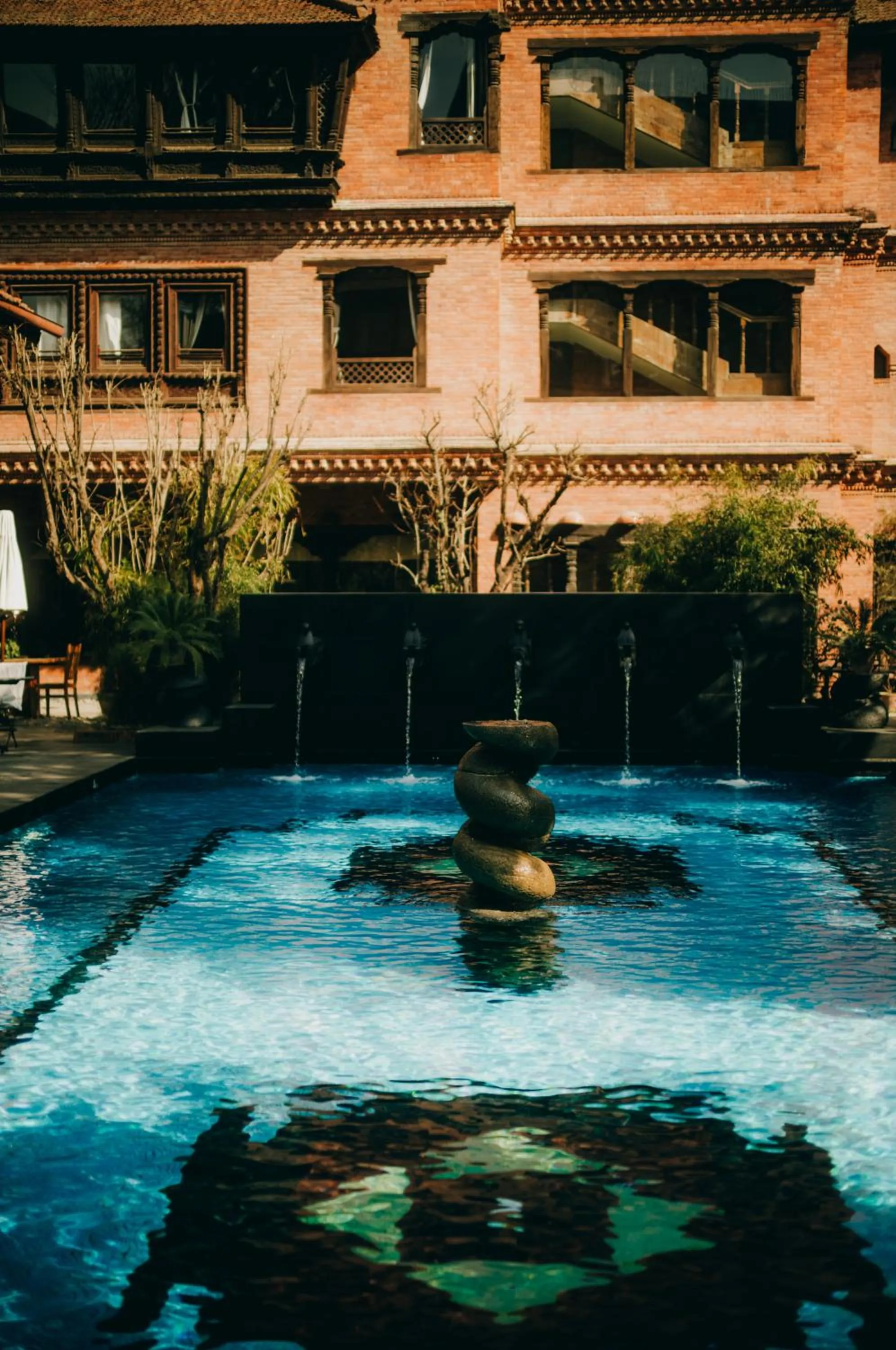 Swimming pool in The Dwarika's