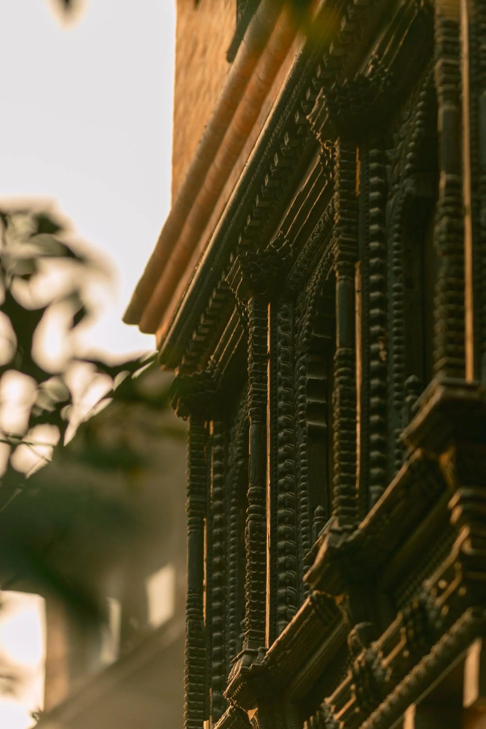 Decorative detail in The Dwarika's
