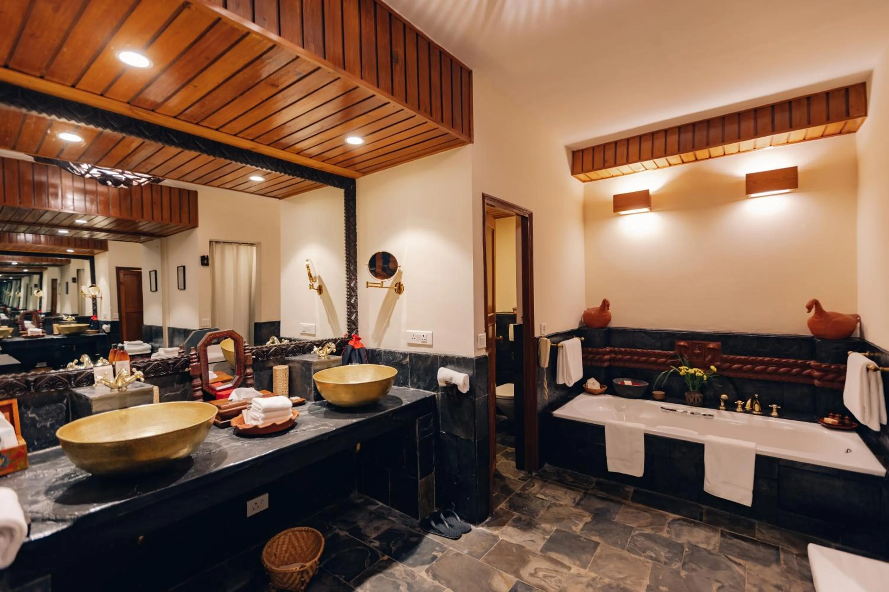 Bathroom in The Dwarika's