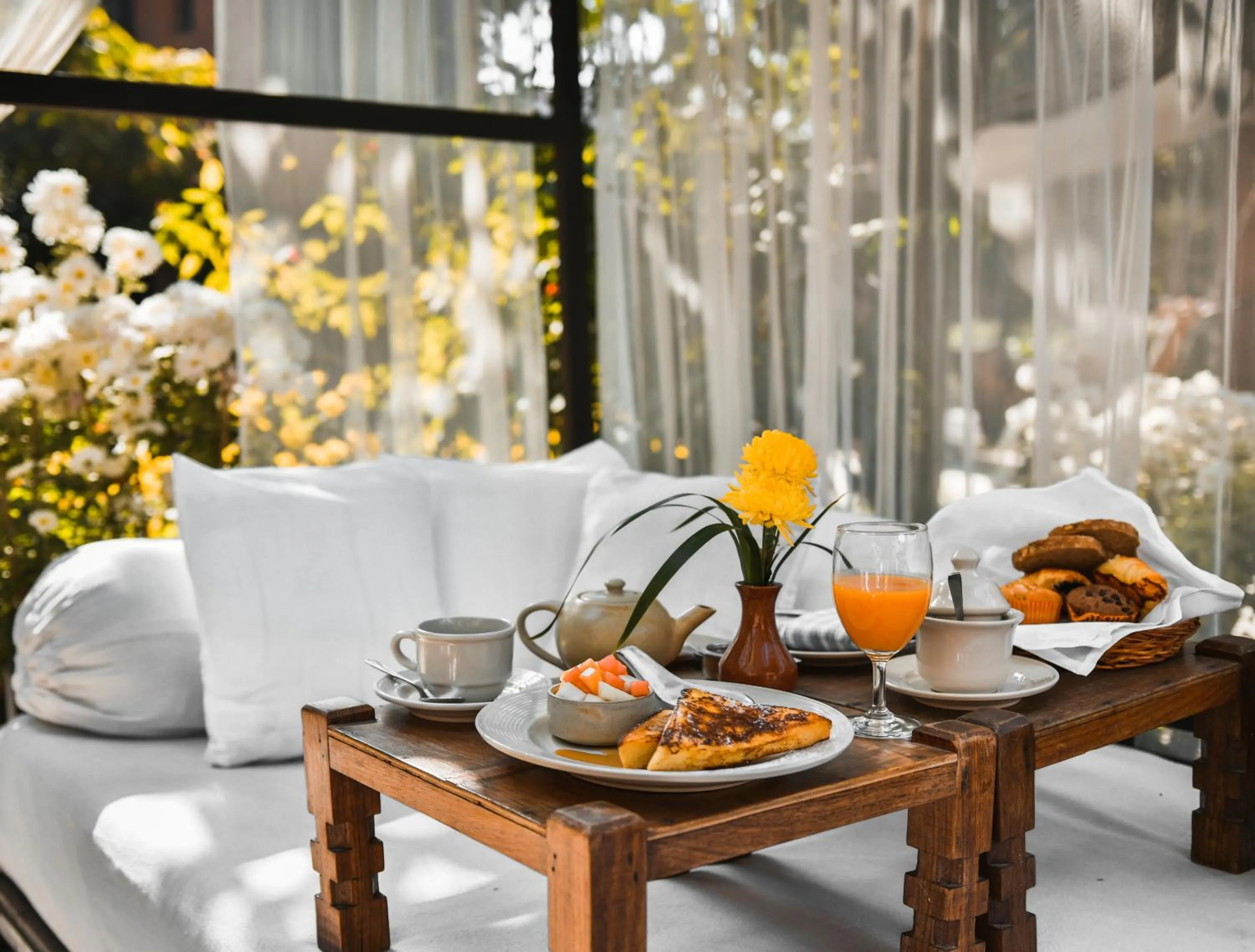 room service in The Dwarika's