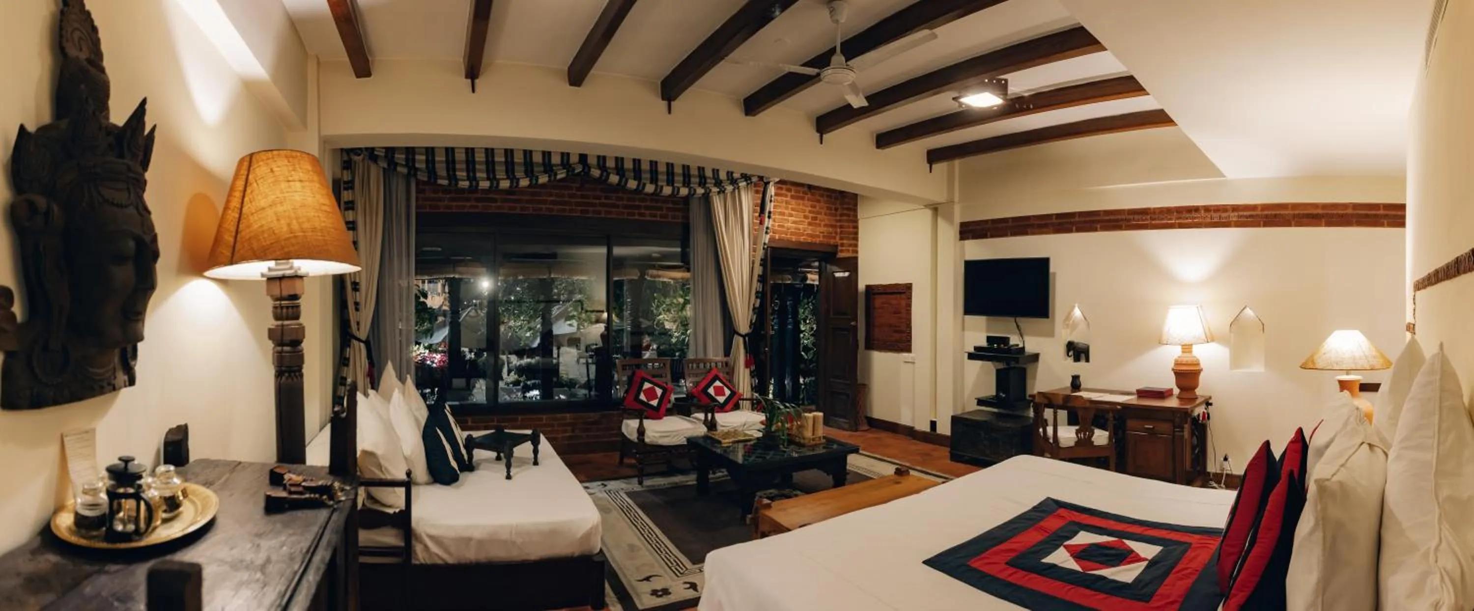 Bedroom in The Dwarika's