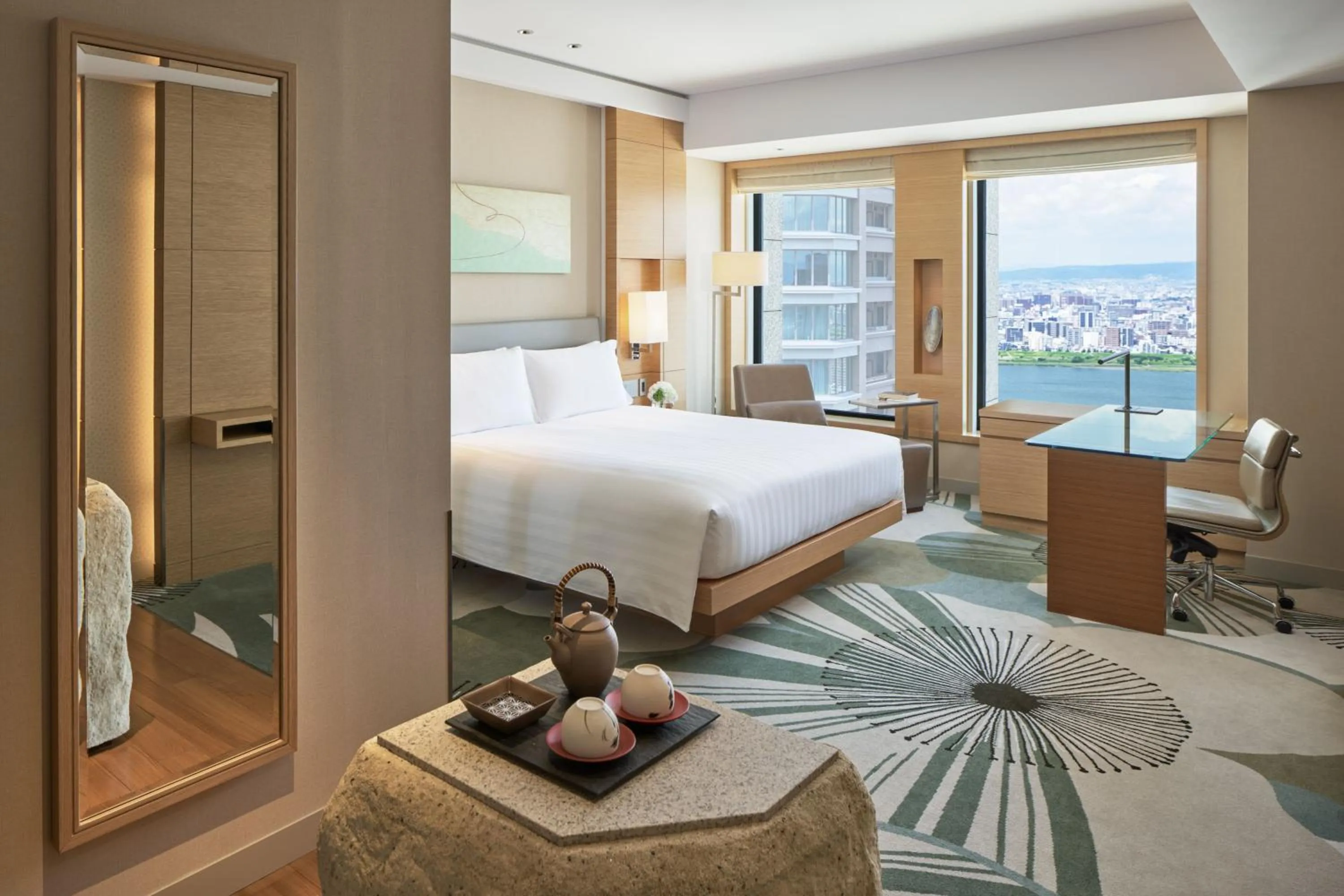 Photo of the whole room, Bed in InterContinental Hotel Osaka by IHG