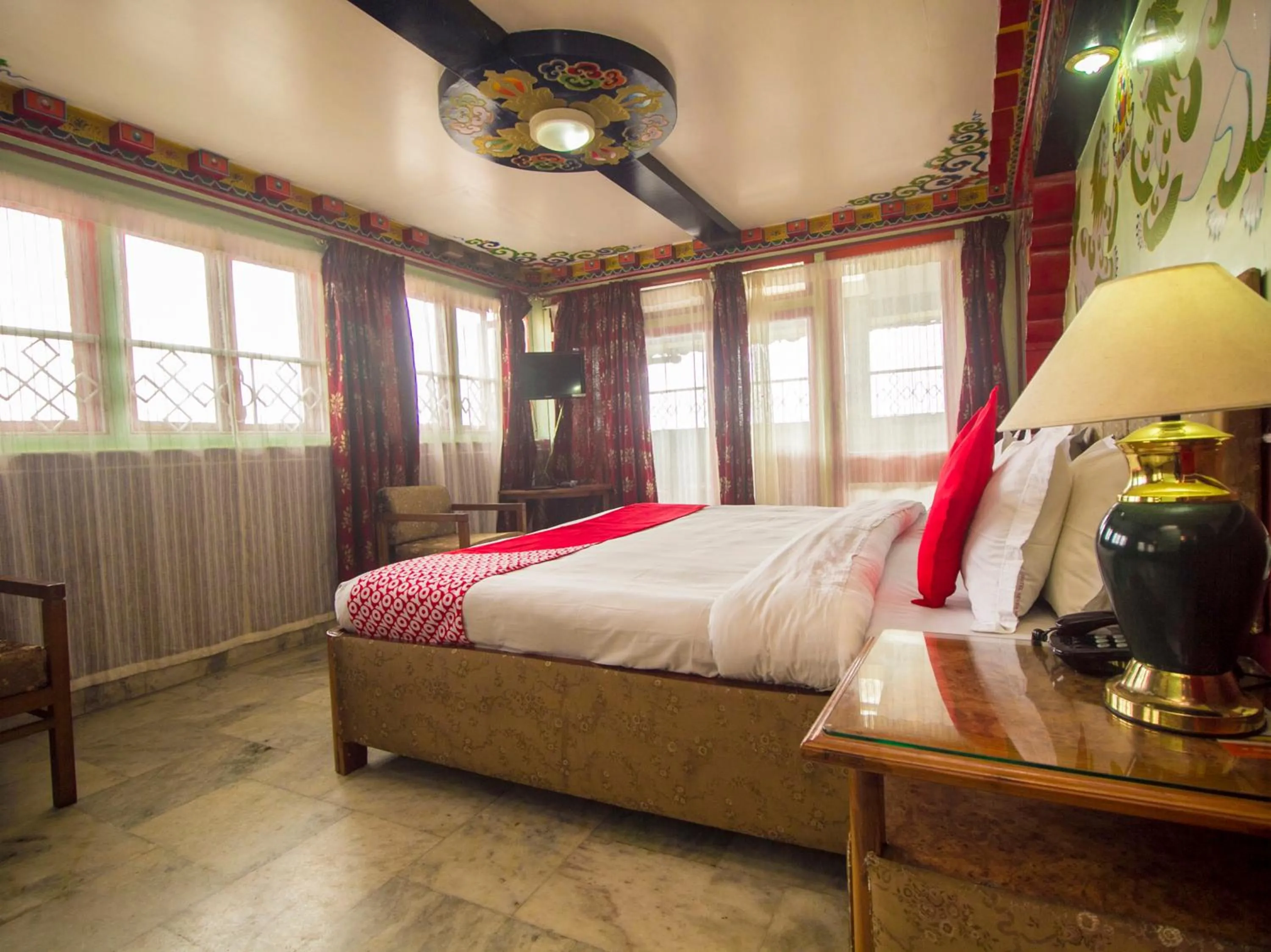 Bed in hotel Seven Seventeen