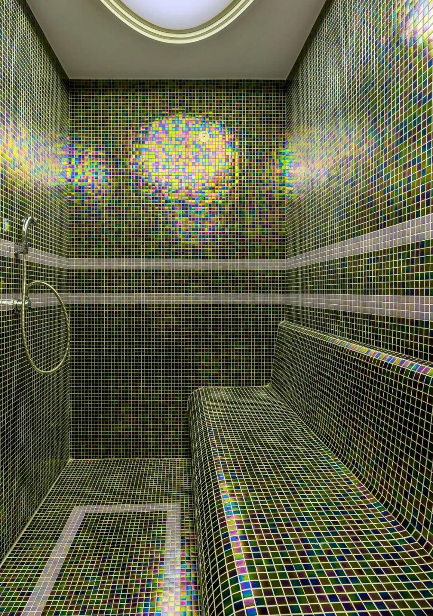 Steam room in Gleam Bomonti Hotel