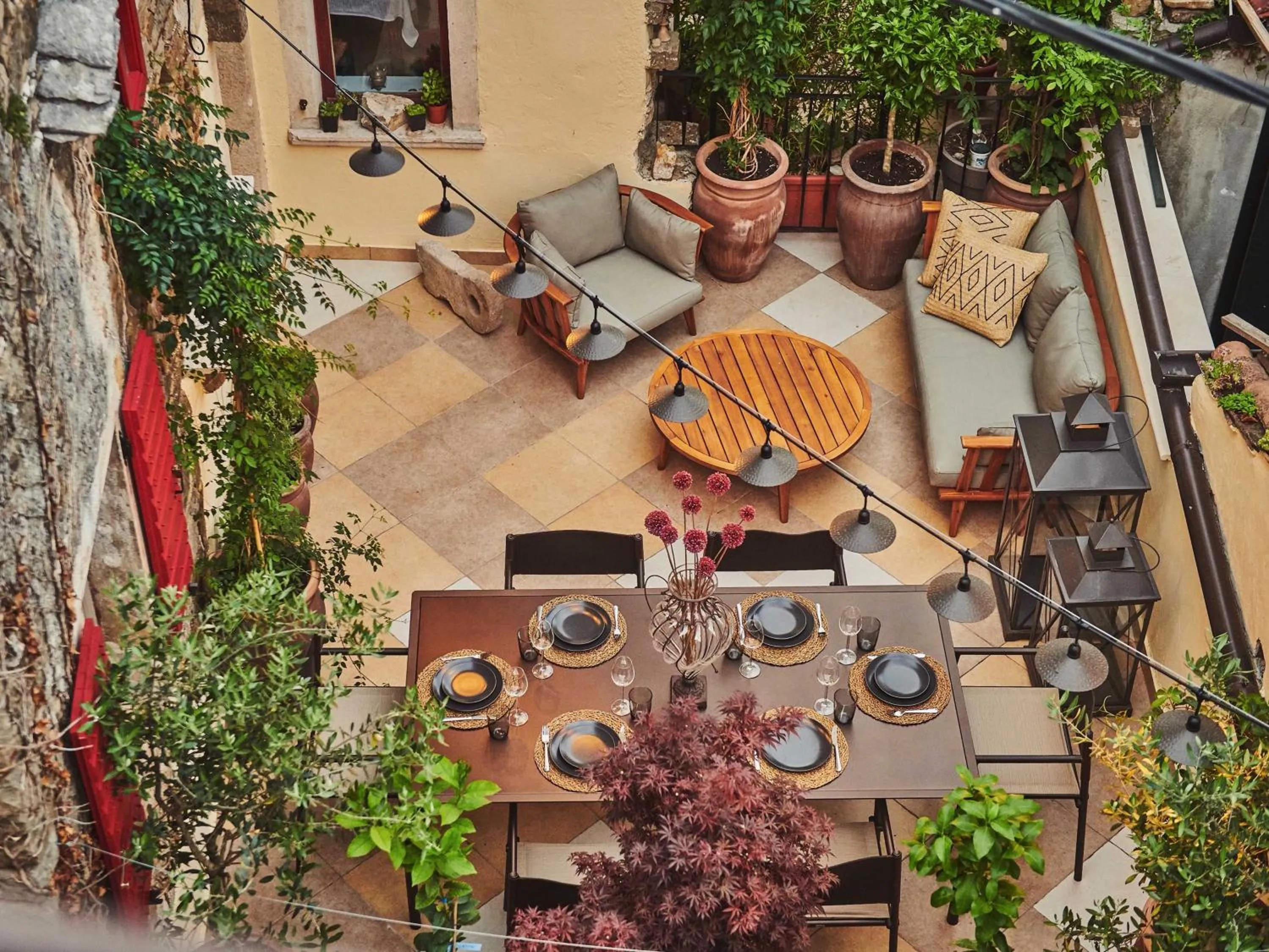 Patio in San Canzian Hotel & Residences - Small Luxury Hotels of the World