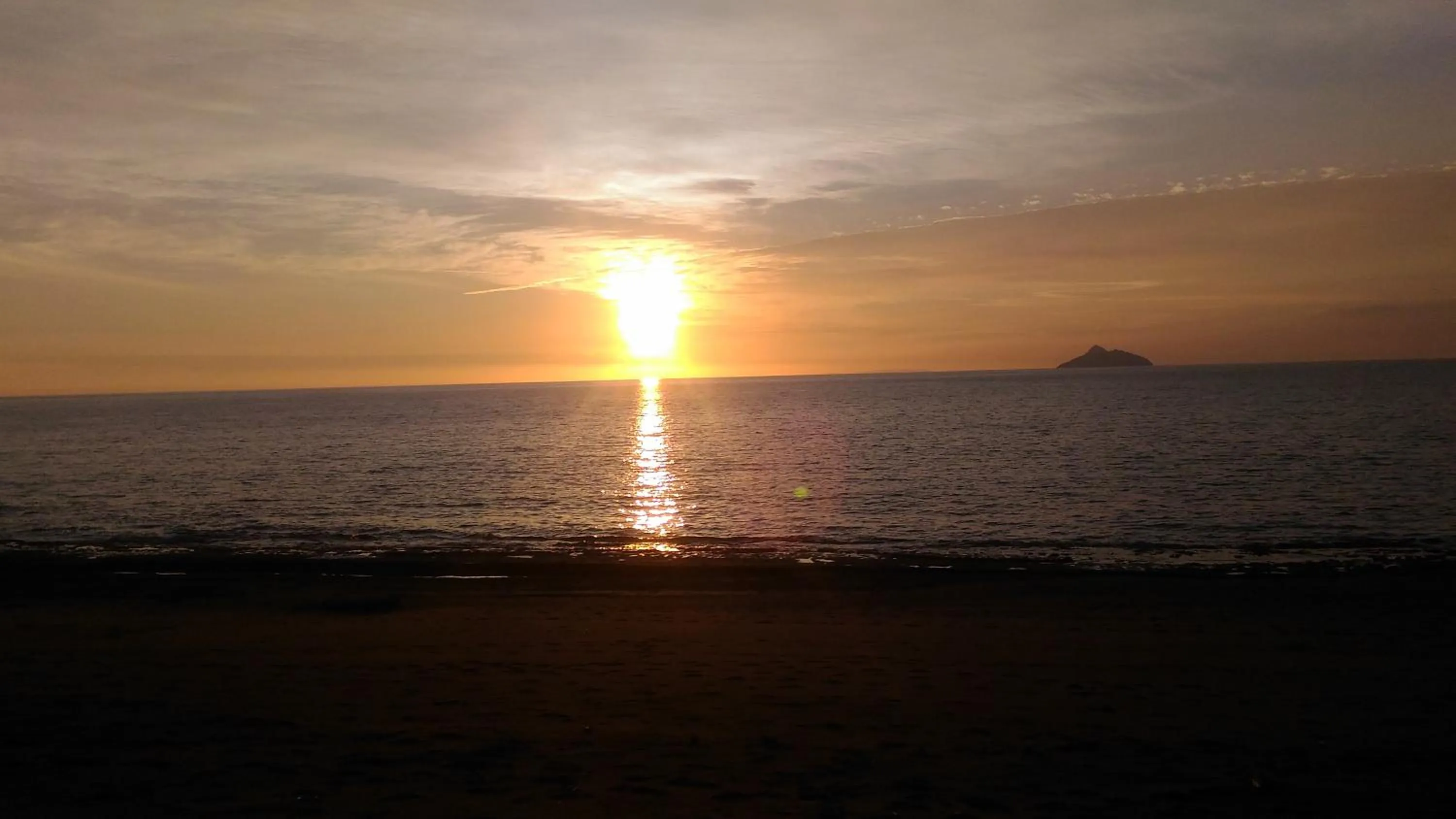 Sunset in Arsinoi Studios and Apartments